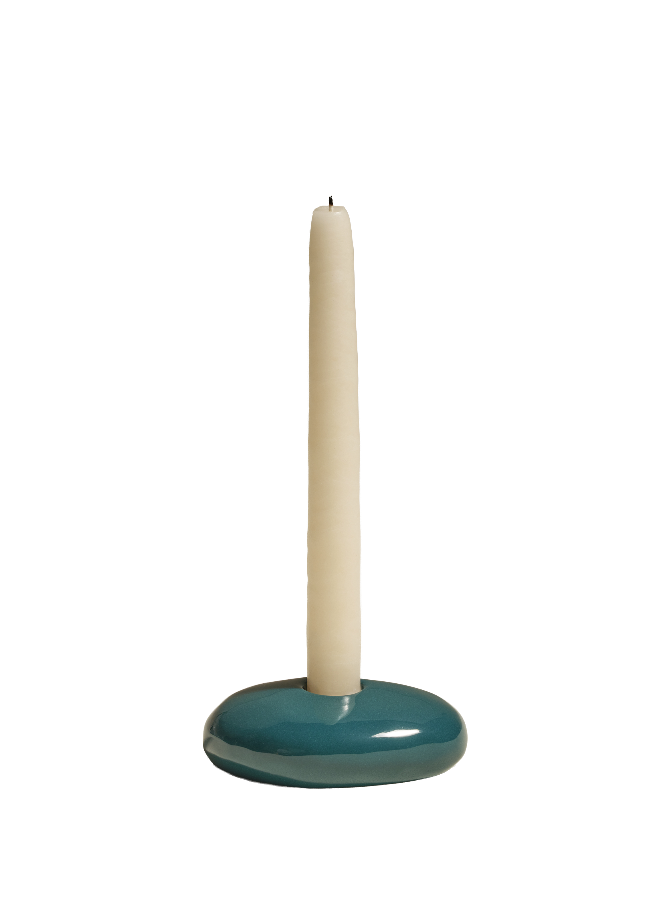 Bougeoir stone MAISON SARAH LAVOINE Bleu