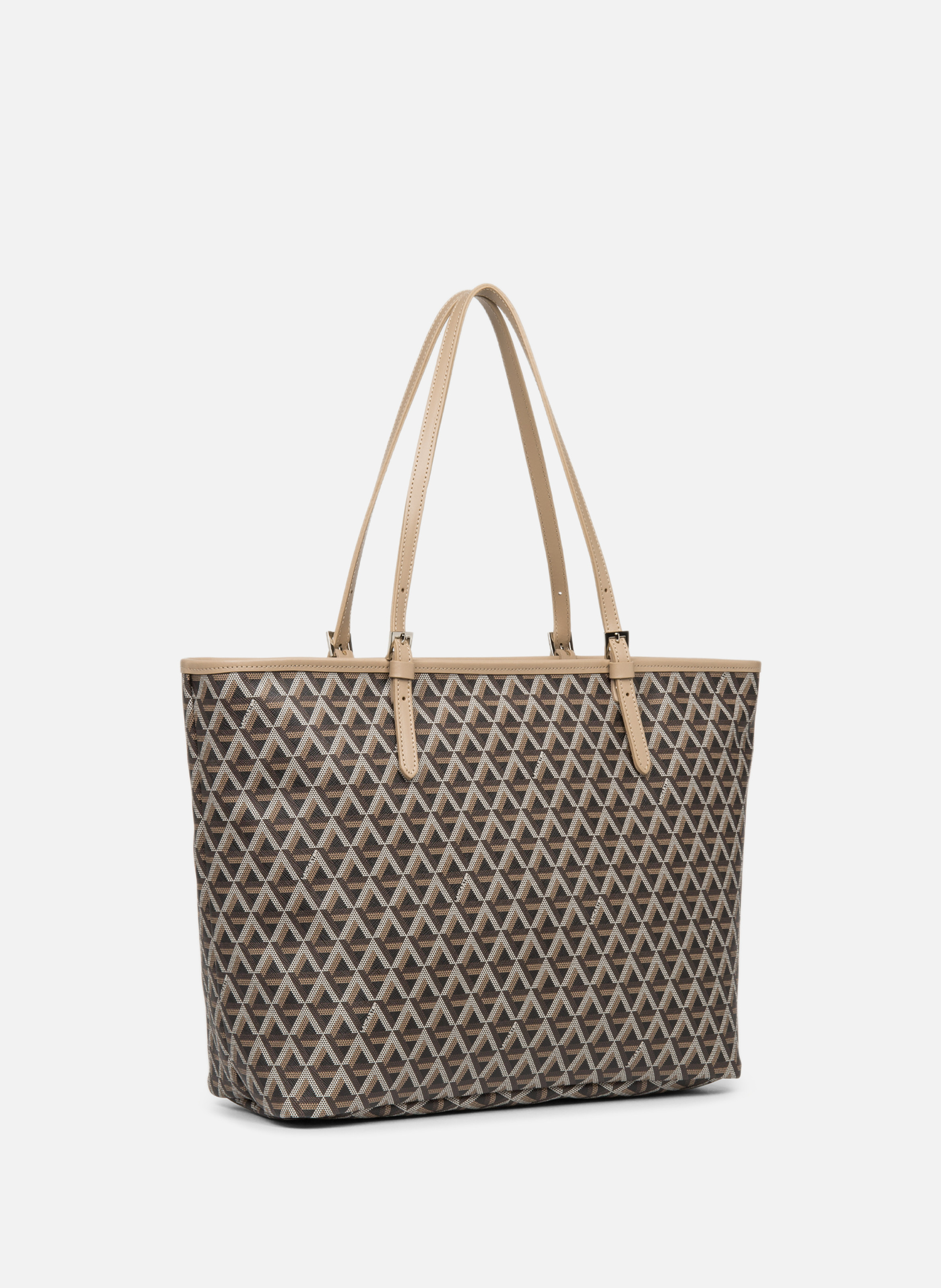 Grand sac cabas épaule - ikon LANCASTER Marron