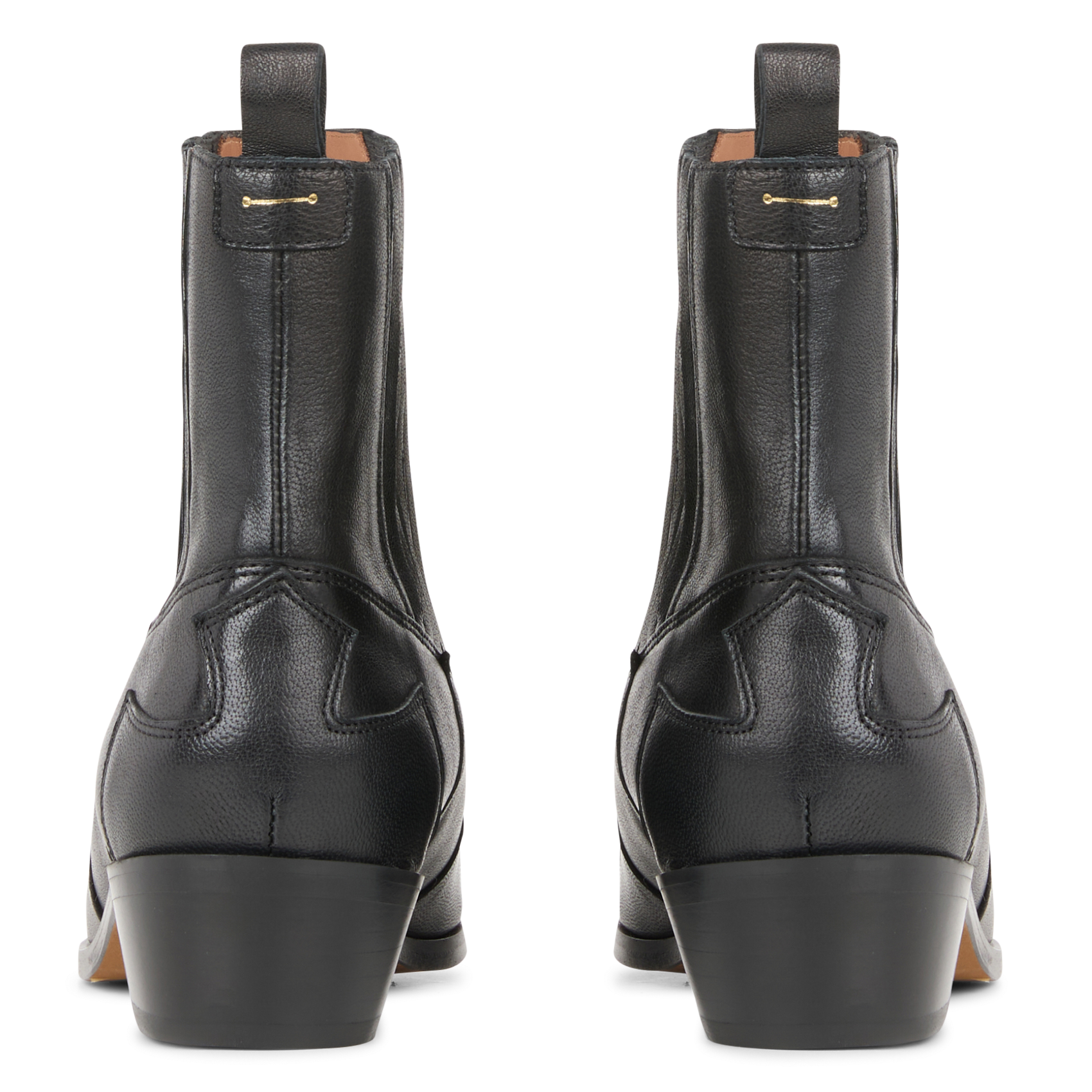 Bottines en cuir tya ANTHOLOGY Noir