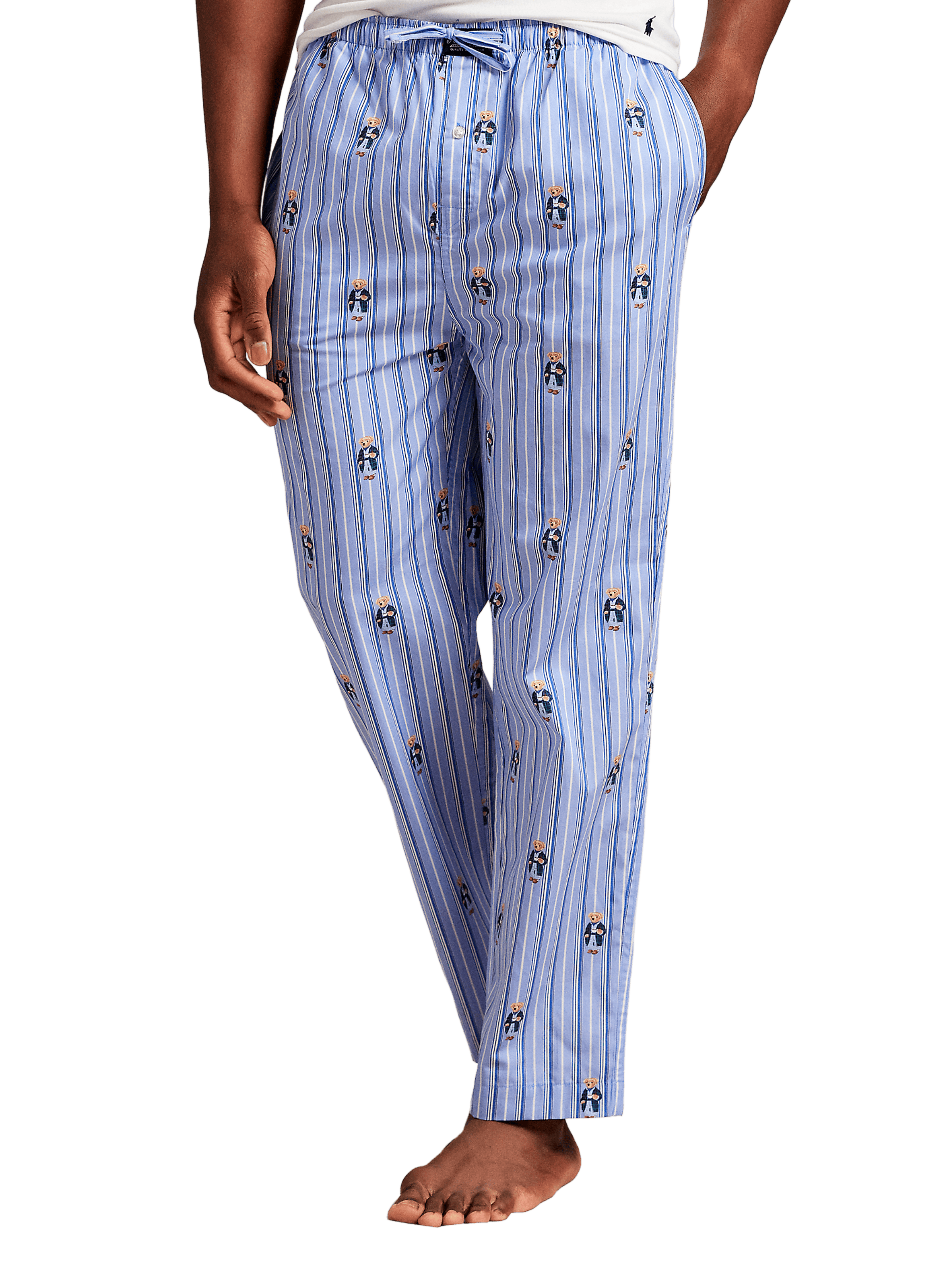 Printed pyjama trousers POLO RALPH LAUREN Blue