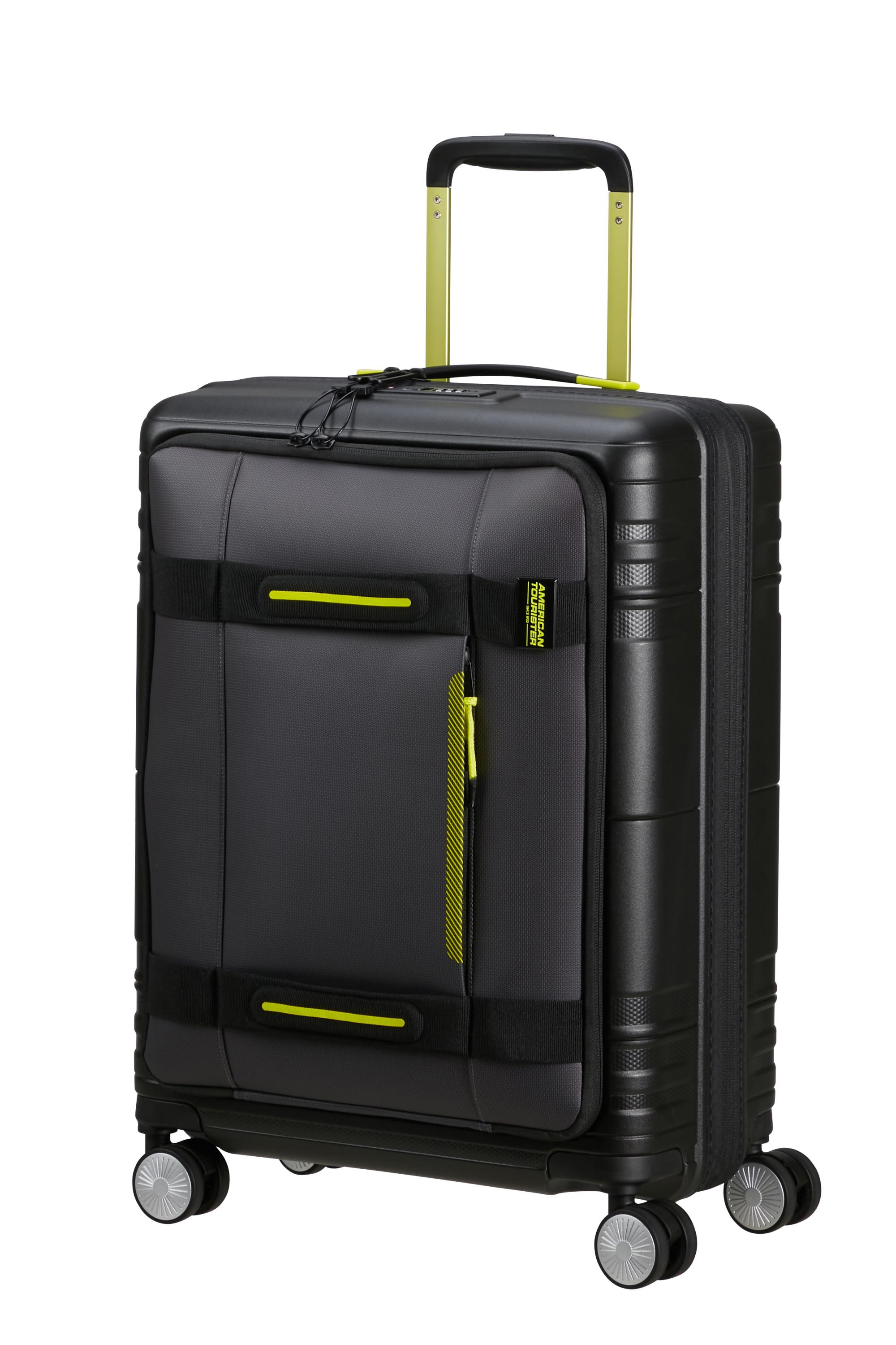 Hello cabin valise 4 roues business case taille s Noir