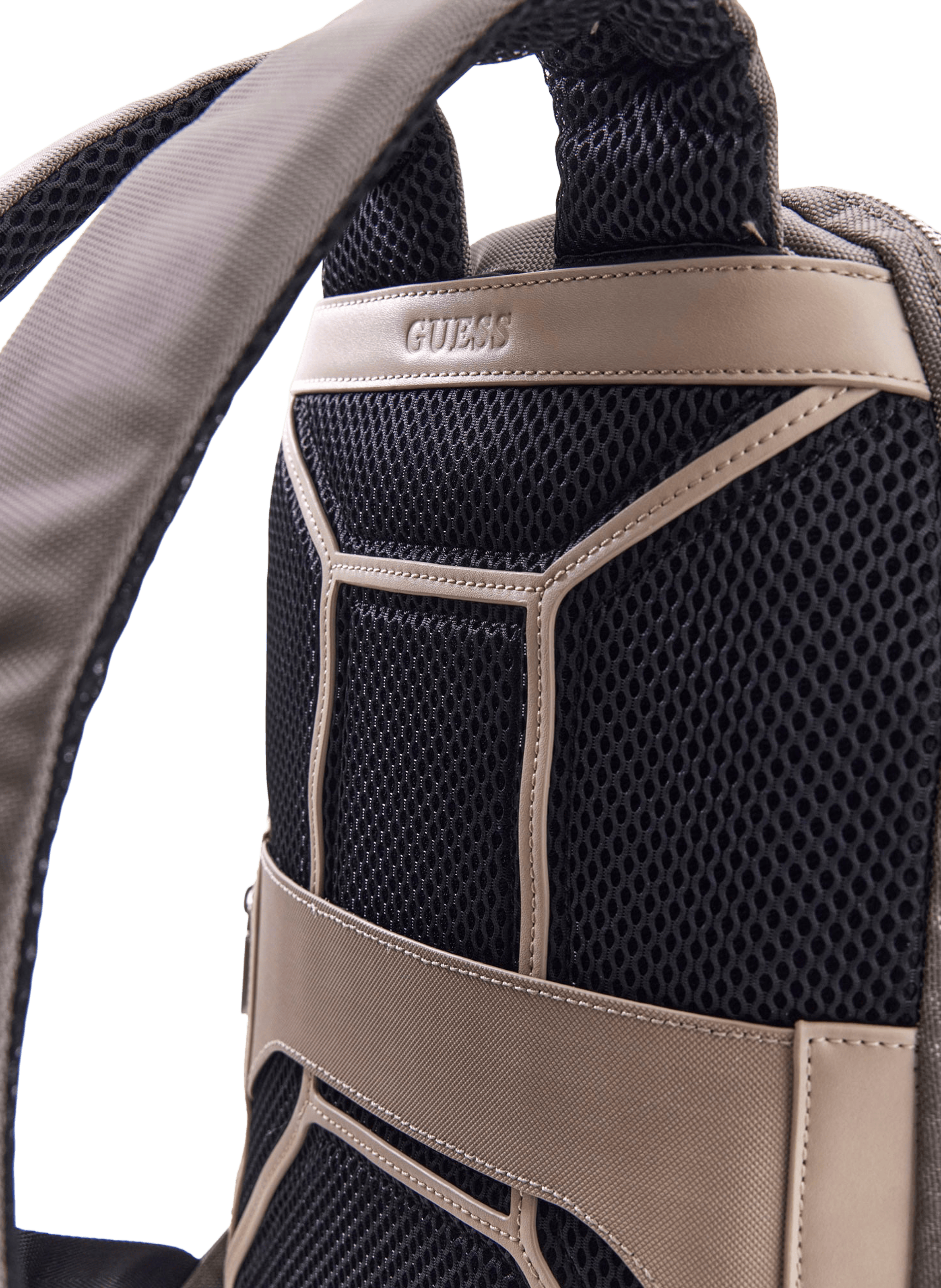 Multi-compartment backpack GUESS Beige