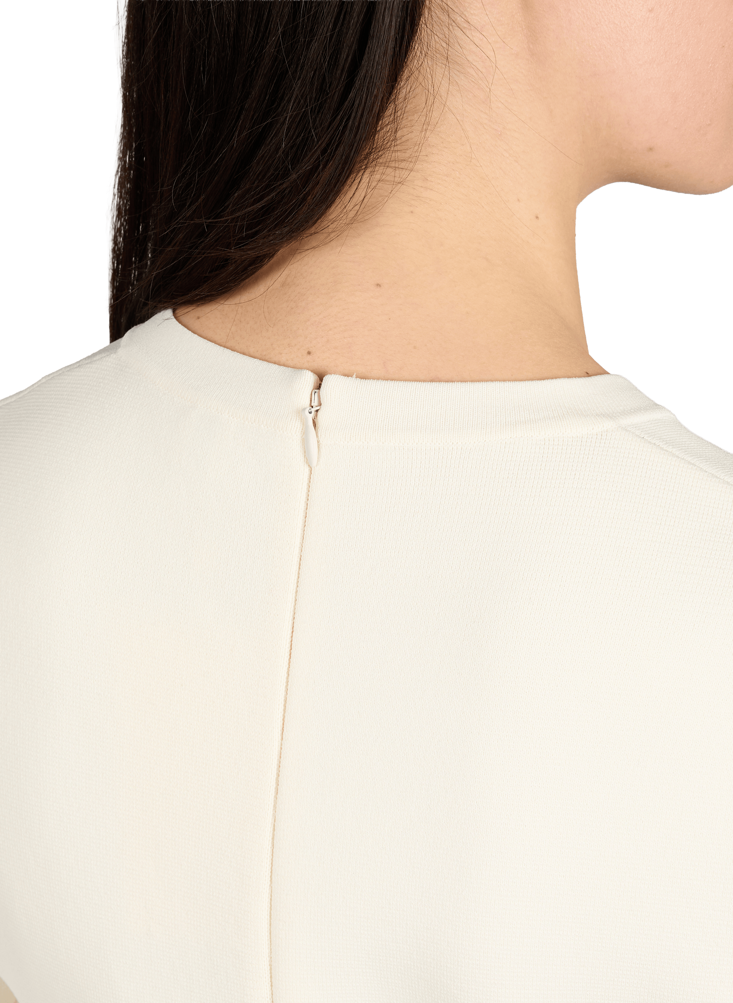 Robe longue en laine et soie TOTEME Beige