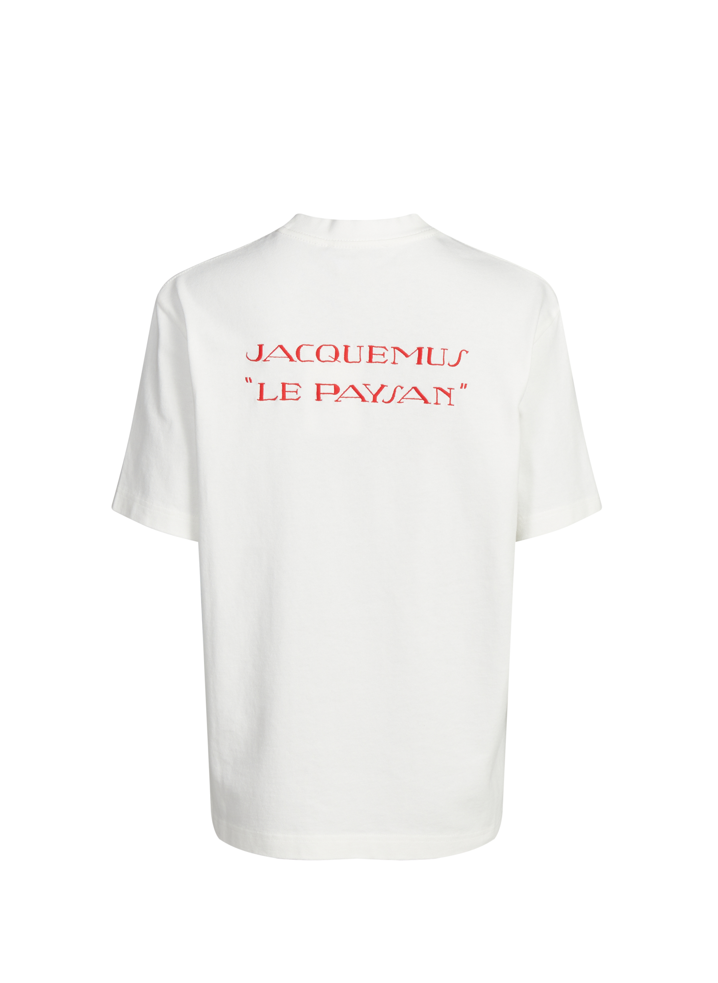 The Farmer Cotton T-shirt JACQUEMUS Beige