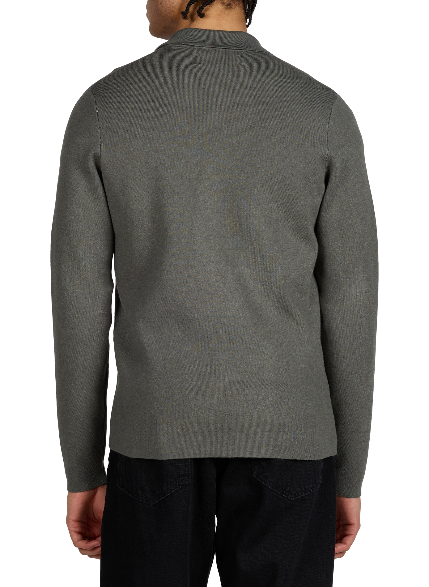 Pull polo droit SAMSOE SAMSOE Gris