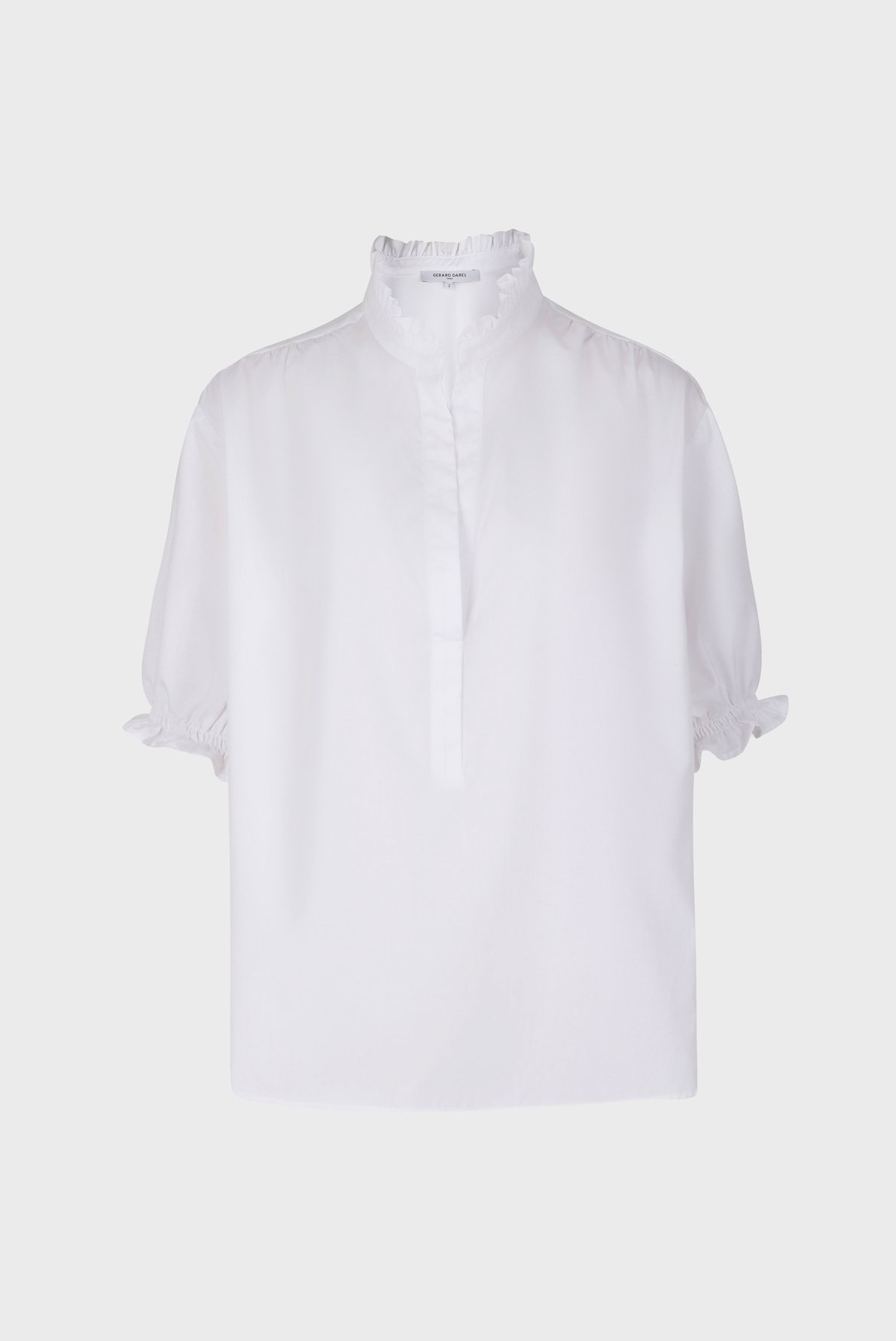 Blouse en popeline de coton - ANNYR GERARD DAREL Blanc