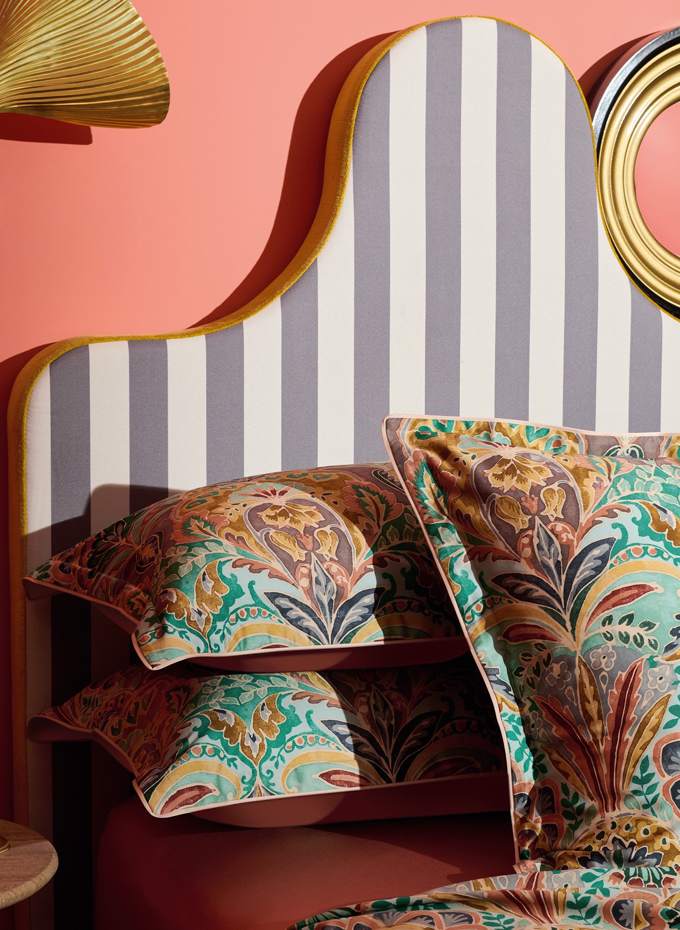 Taie d'oreiller ensoleillé ANNE DE SOLENE Vert