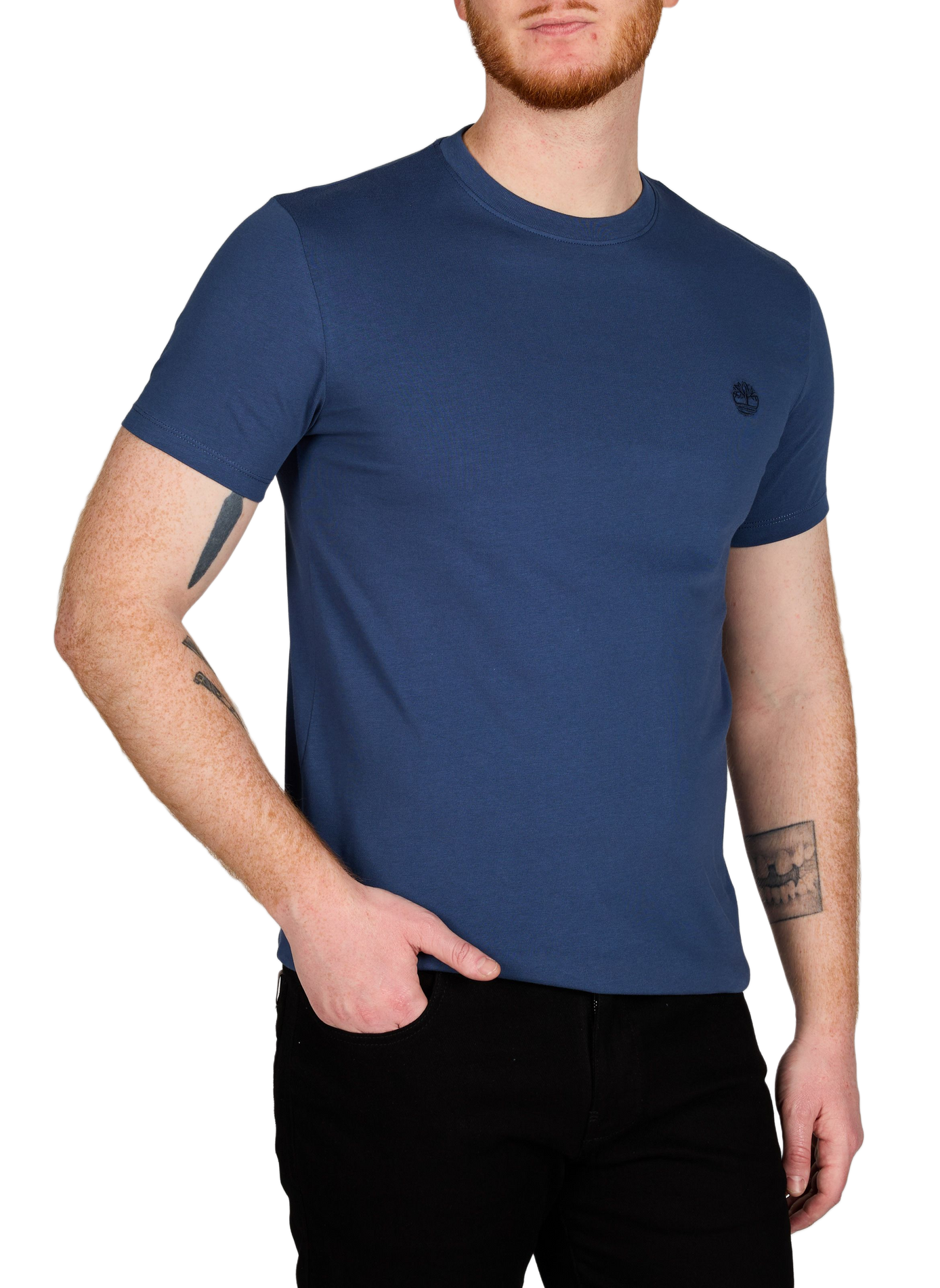 Classic Cotton T-Shirt TIMBERLAND Blue