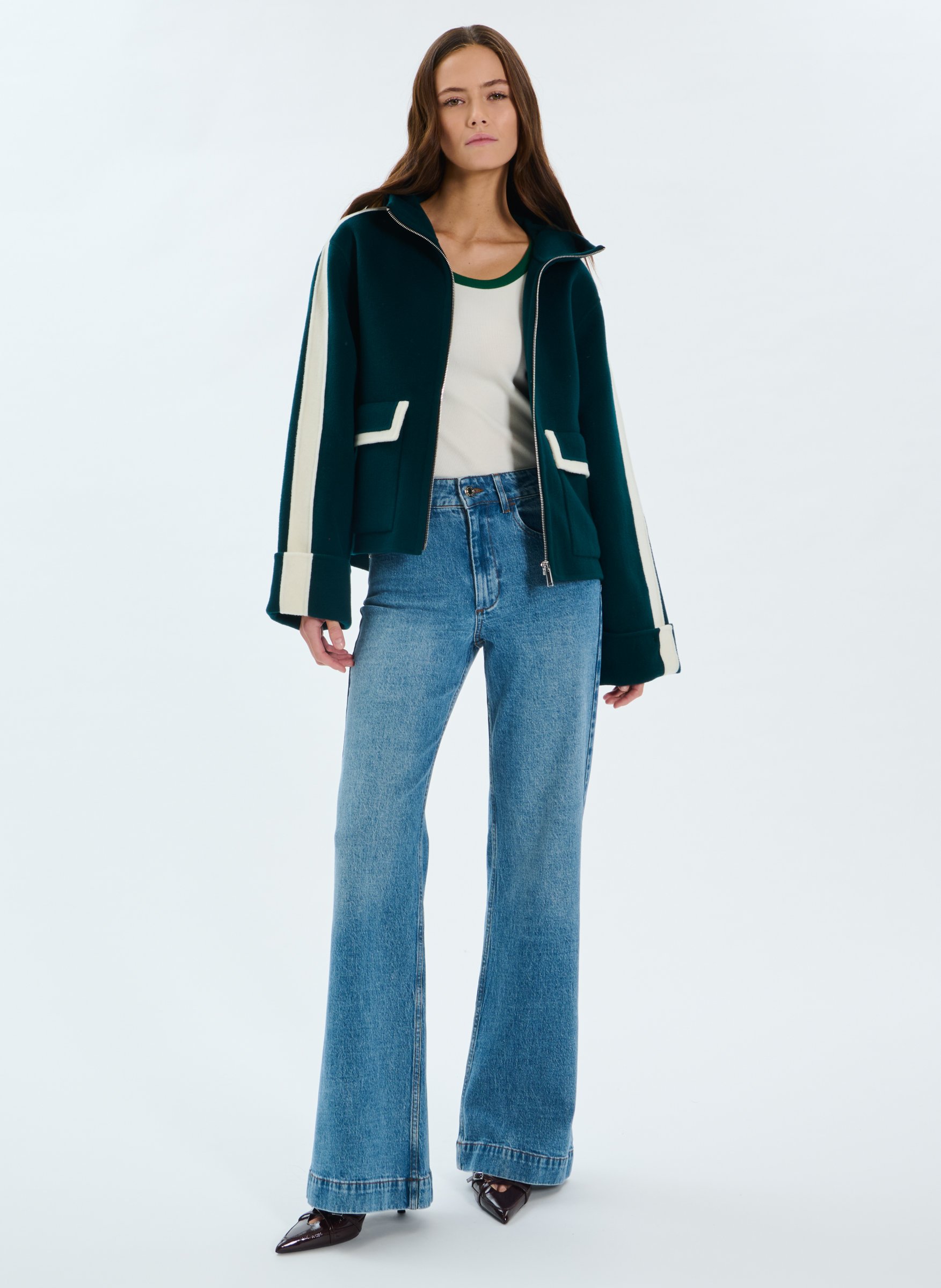 Manteau  marja ZAPA Vert