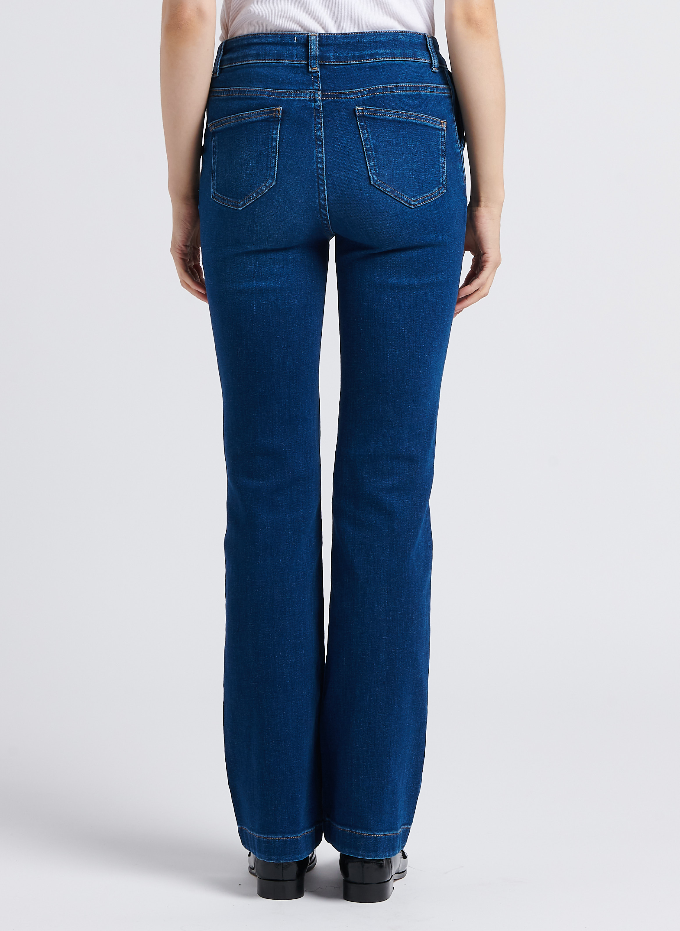 Jean droit en coton mélangé ninon MAISON 123 Bleu