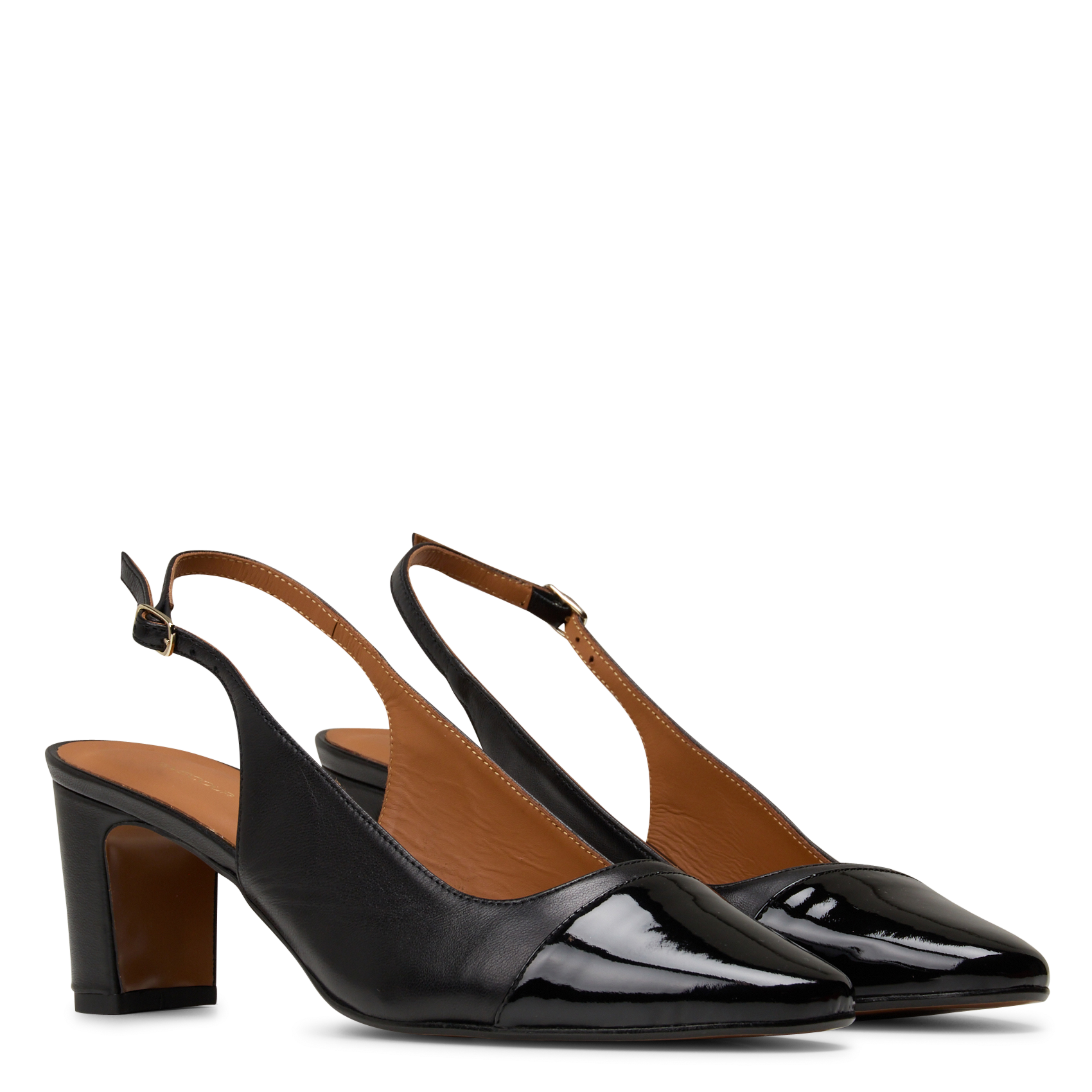 Babies en cuir n°529 RIVECOUR Noir