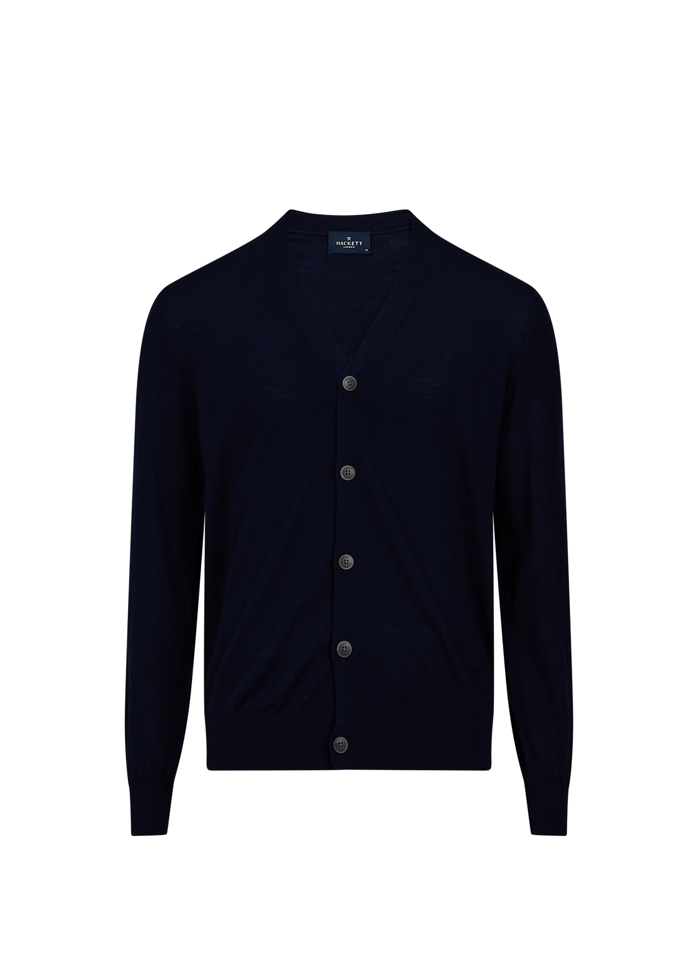 Straight wool vest HACKETT Blue