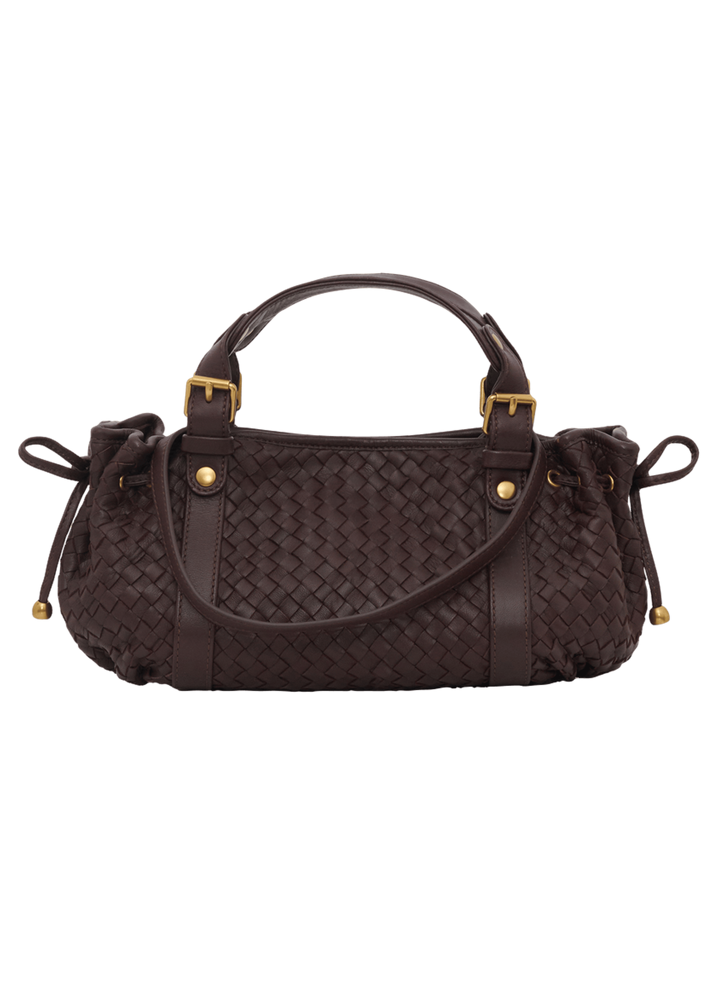 Mini sac à main en cuir – 12h  Ardoise
