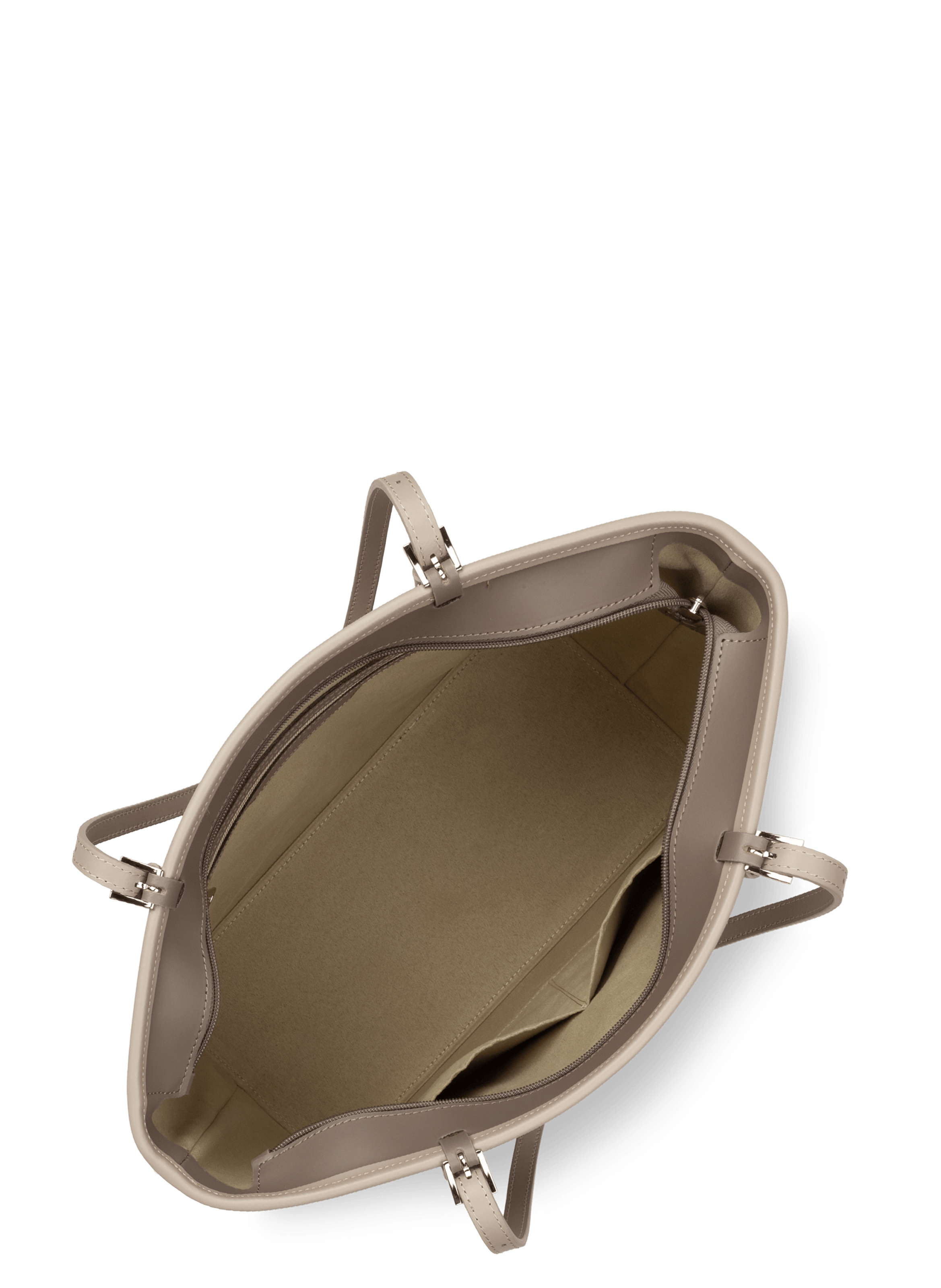 Grand sac cabas épaule - smooth | Marron LANCASTER Femme