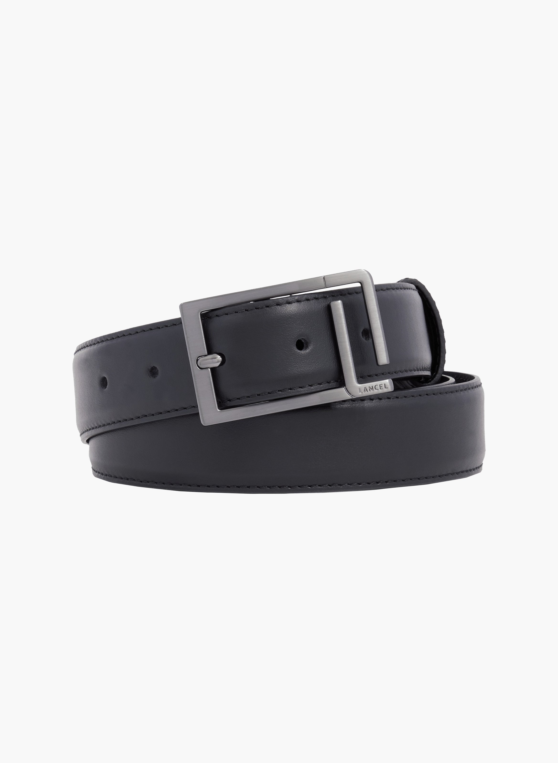 Initials riem van Lancel LANCEL Zwart