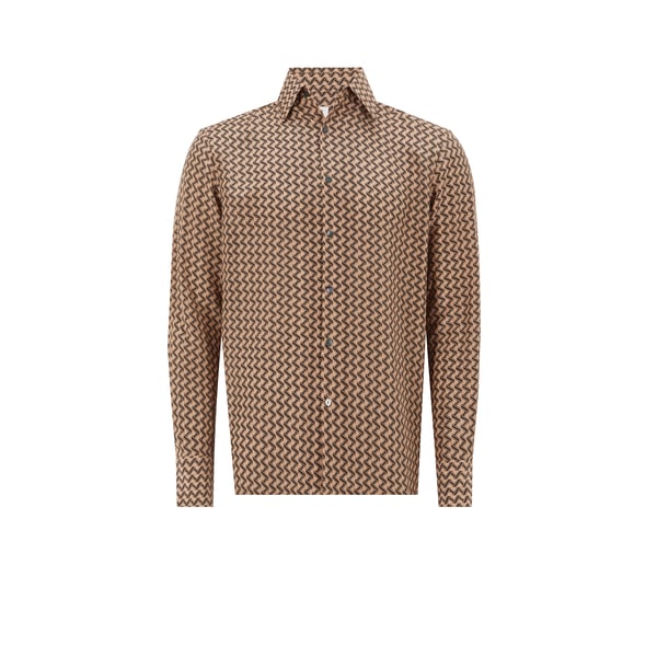 Chemise Zig Zag en soie