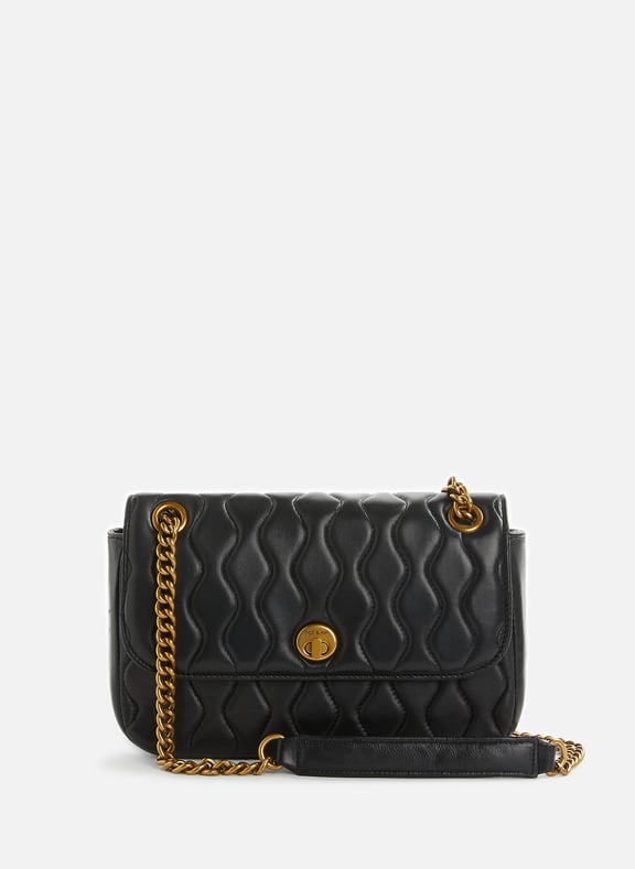 Sac à main matelassé Grace en cuir Noir by NAT & NIN NAT & NIN Sac à main matelassé Grace en cuir Noir