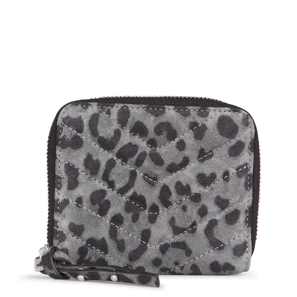 Porte-cartes imprimé en cuir