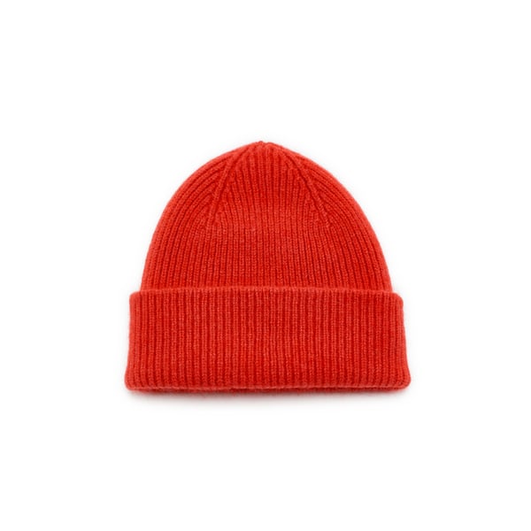 Mackie Wool Beanie In Red