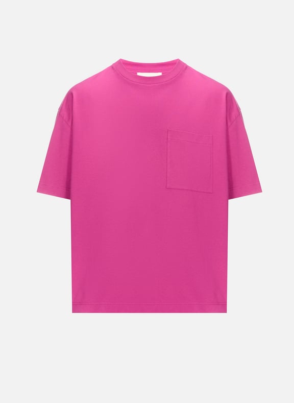 T-shirt Bart col rond en coton Rose by SAISON 1865 SAISON 1865 T-shirt Bart col rond en coton Rose