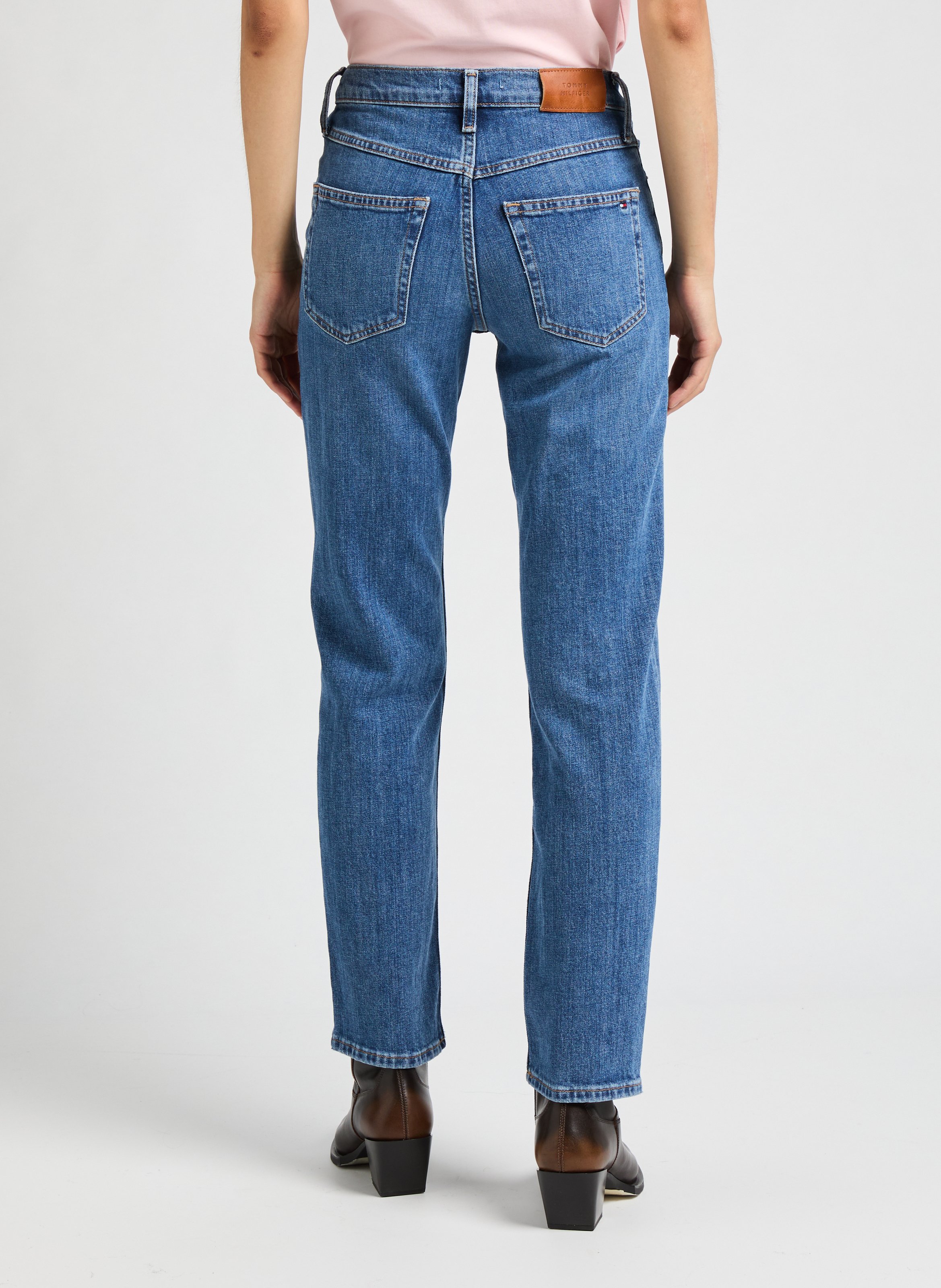 Jean coupe droite  TOMMY HILFIGER Bleu