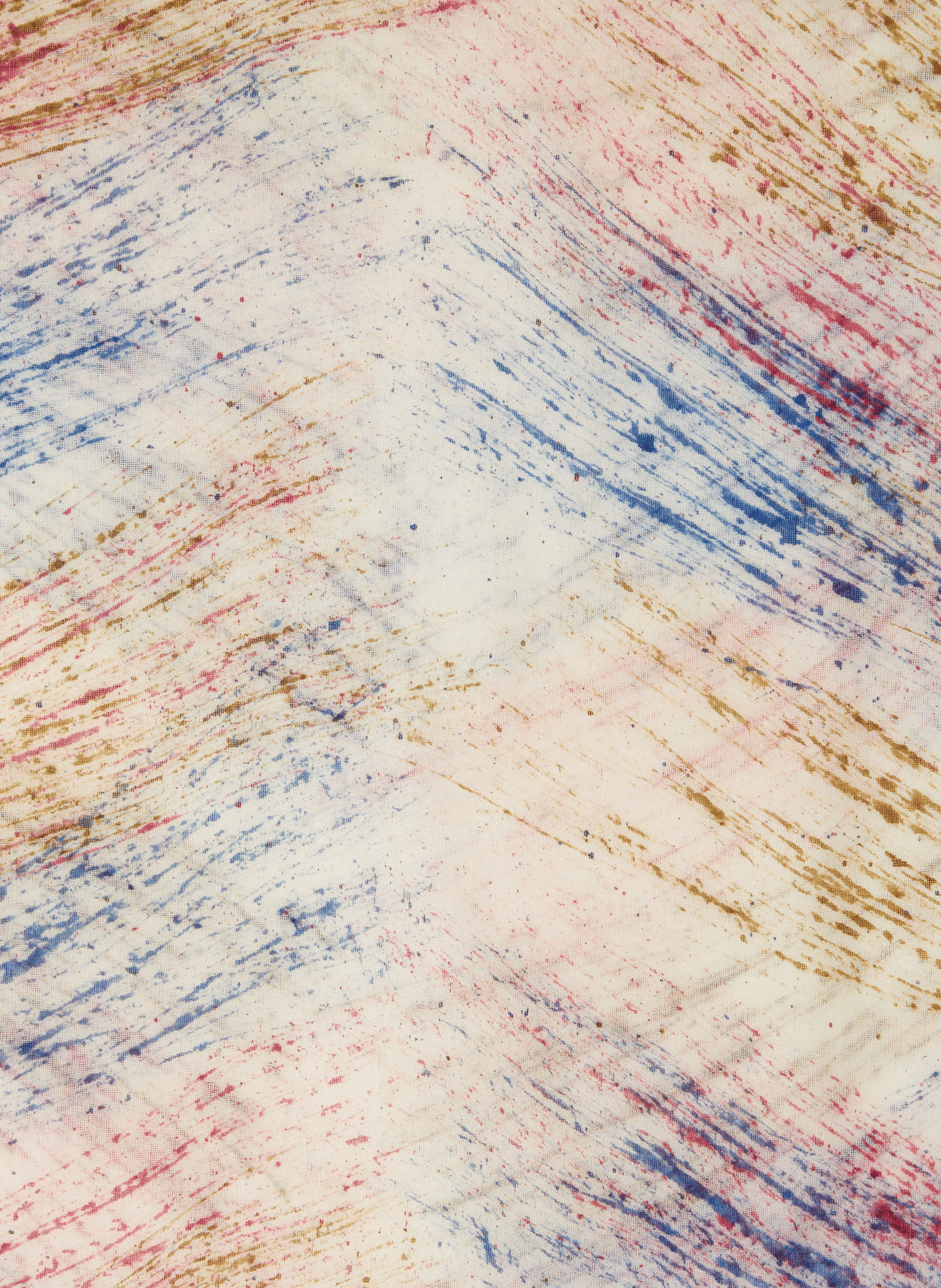 Foulard imprimé en laine AU PRINTEMPS PARIS Multicolore