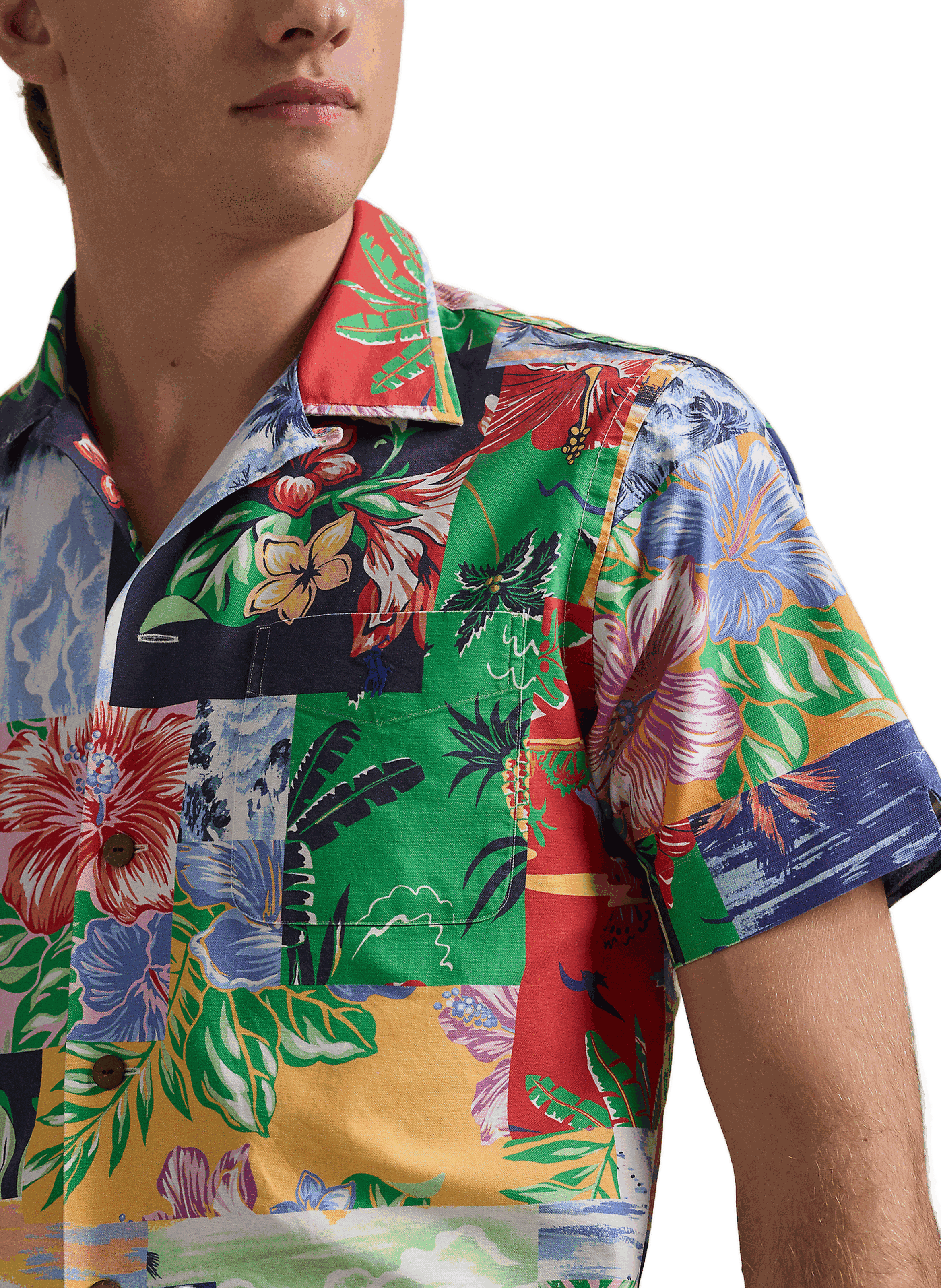 Printed cotton shirt POLO RALPH LAUREN Multicolour
