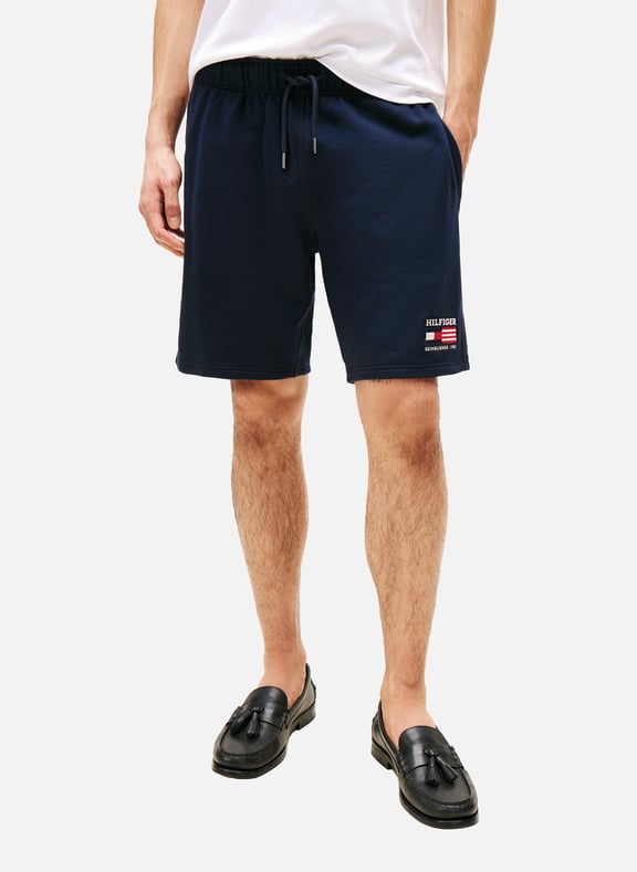 Short regular in cotton Blue by TOMMY HILFIGER TOMMY HILFIGER Short regular in cotton Blue