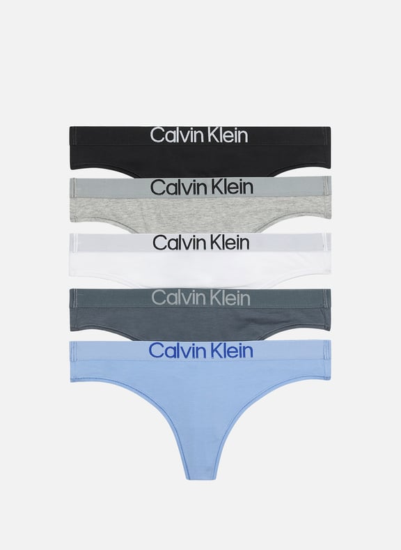 Lot de 5 strings Multicolore by CALVIN KLEIN CALVIN KLEIN Lot de 5 strings Multicolore