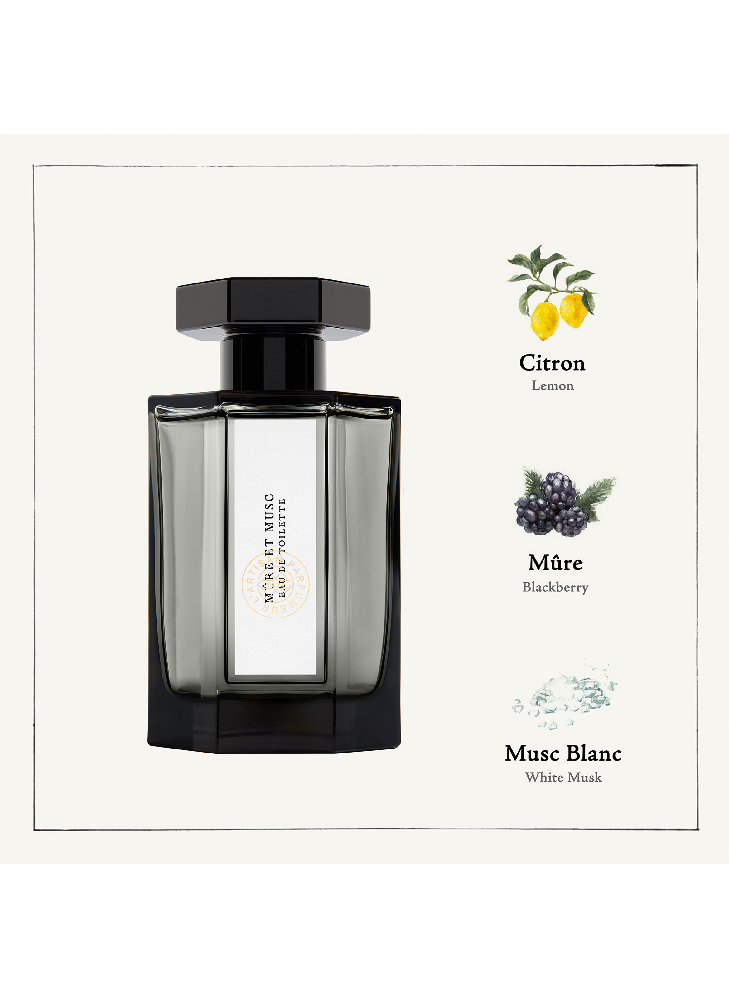 Eau de toilette mûre et musc No color L'artisan parfumeur - Beauté