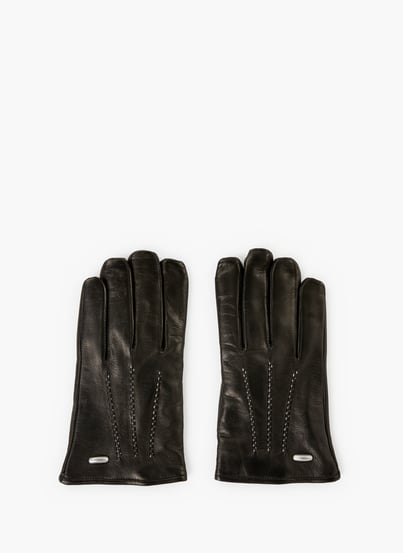 1 paire de Gants noir en cuir pour FEMME fille taille M hiver pompon gloves NEUF 1 paire de Gants noir en cuir pour FEMME fille taille M hiver pompon gloves NEUF