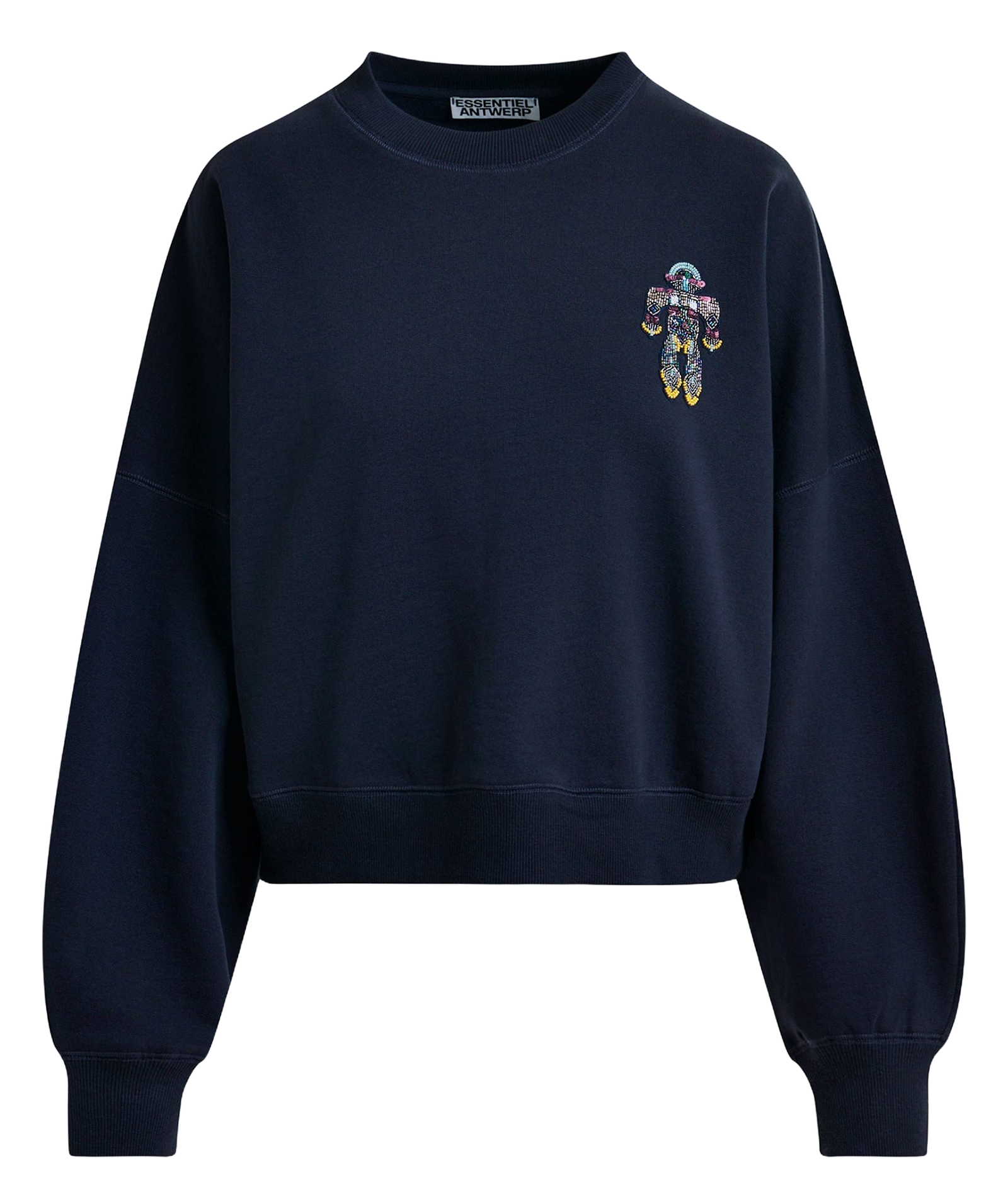 Sweat col rond en coton ibernatus ESSENTIEL ANTWERP Bleu