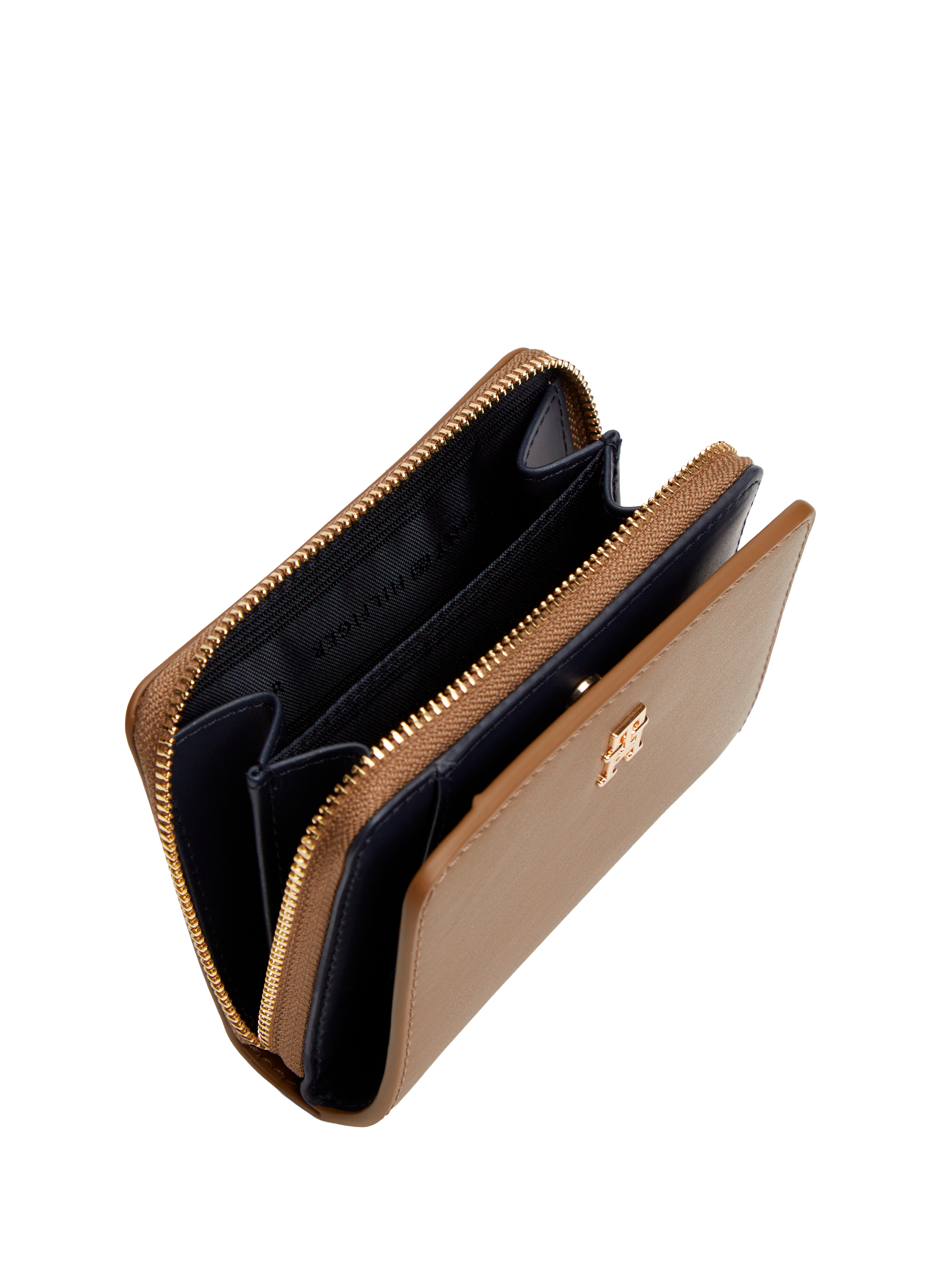 Portefeuille à logo TOMMY HILFIGER Marron