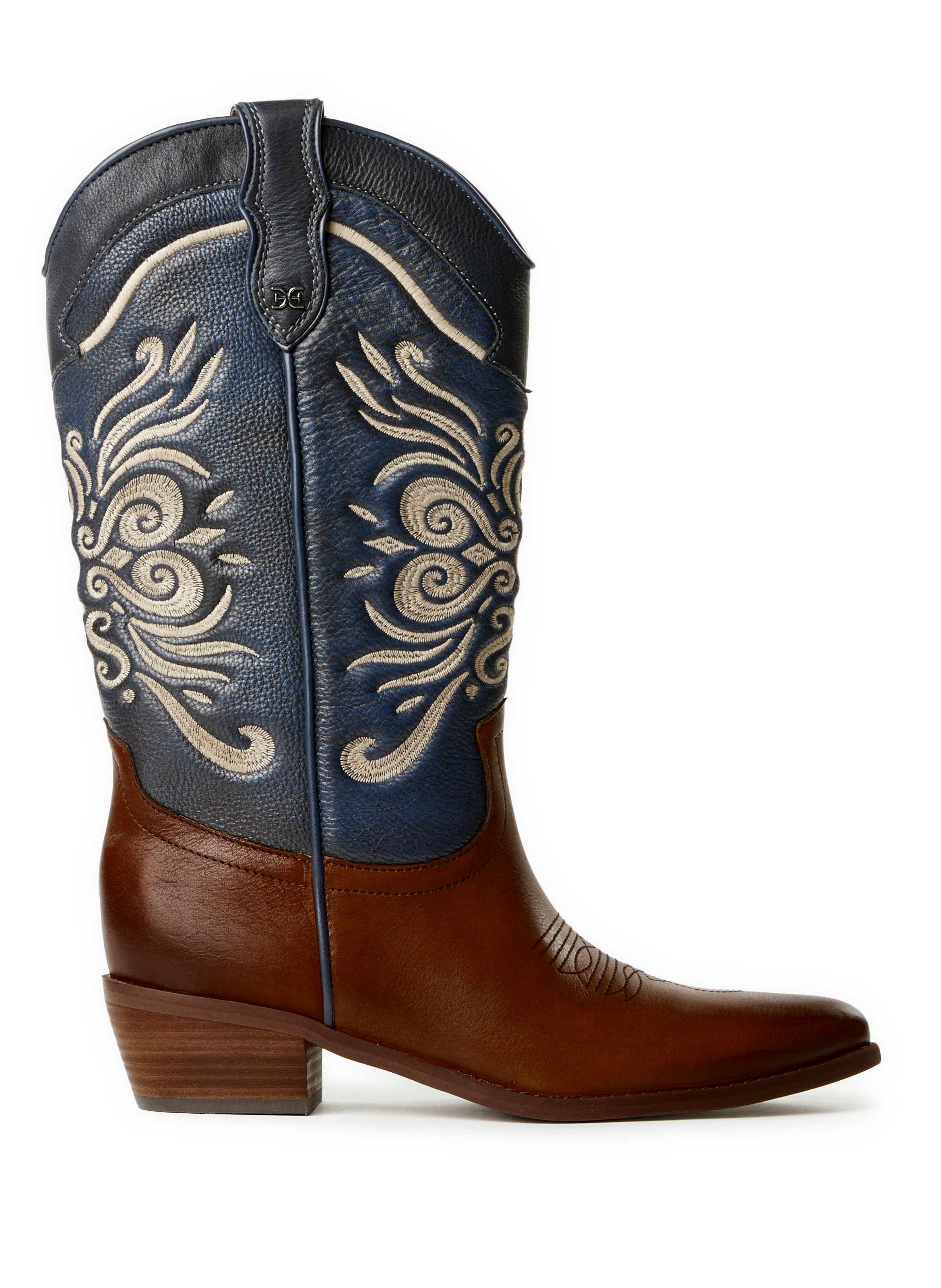 SAM EDELMAN Botttes en cuir Marron