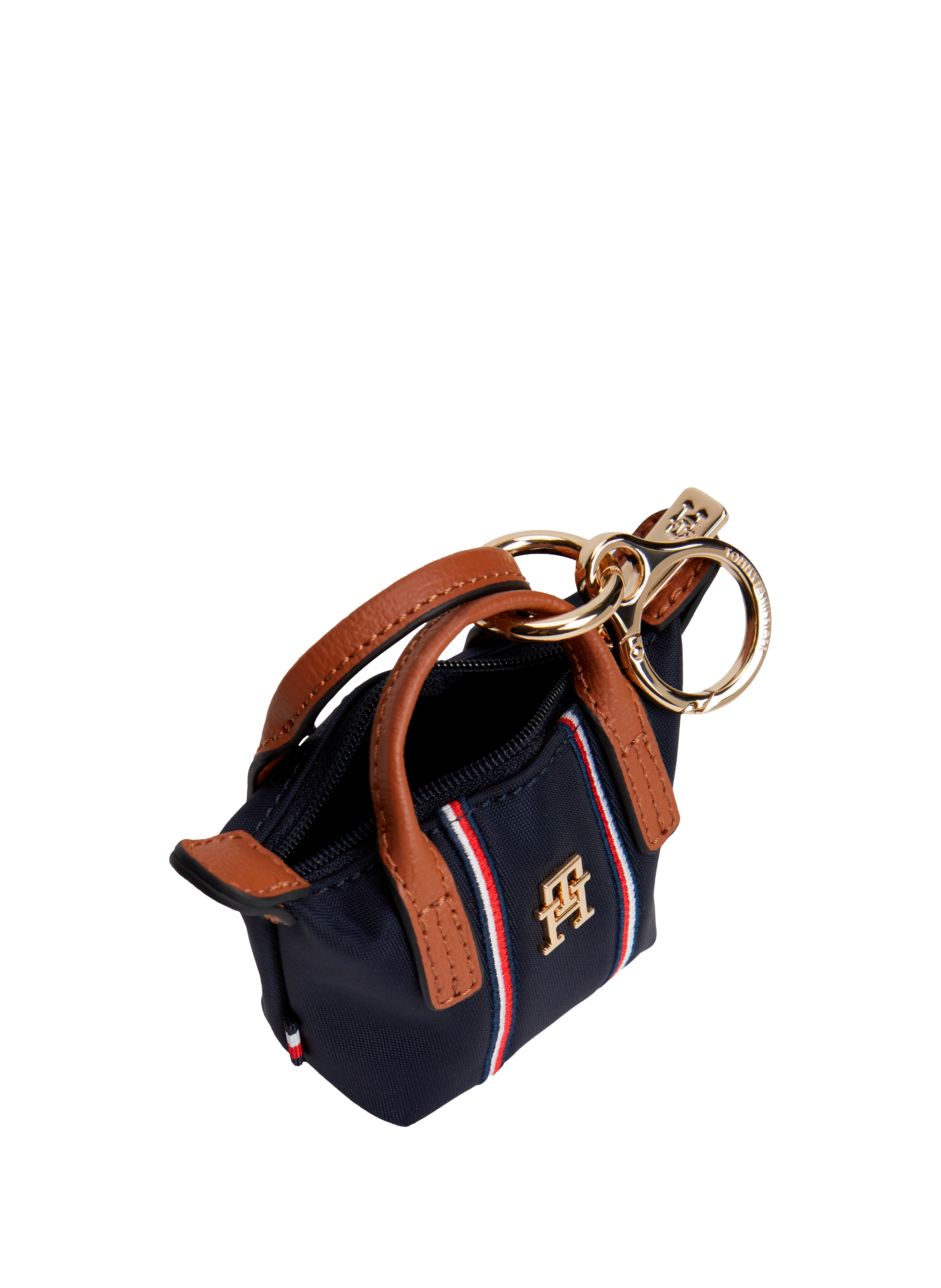 Mini logo keychain bag TOMMY HILFIGER Blue