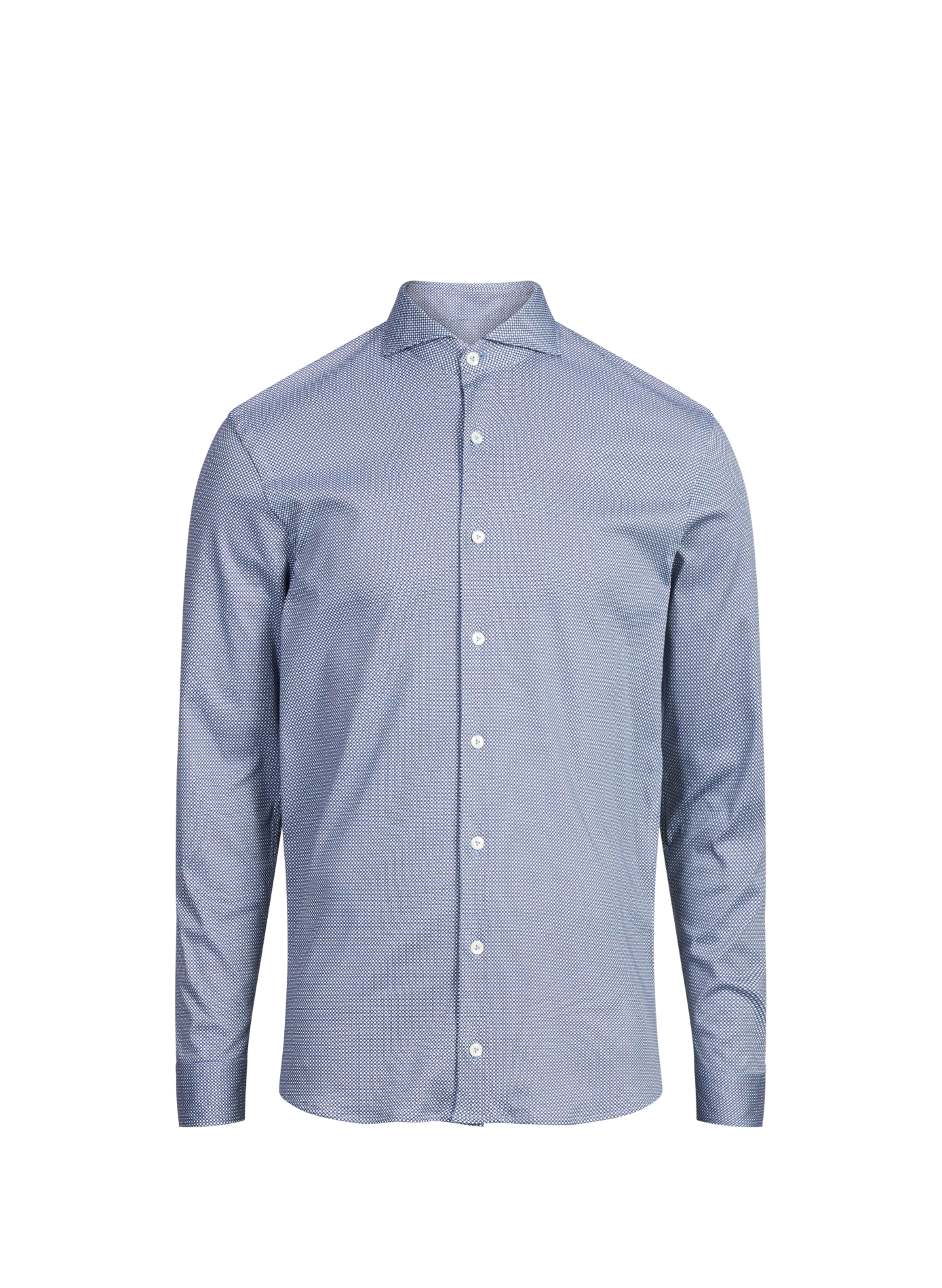 Cotton patterned shirt VAN LAACK Blue