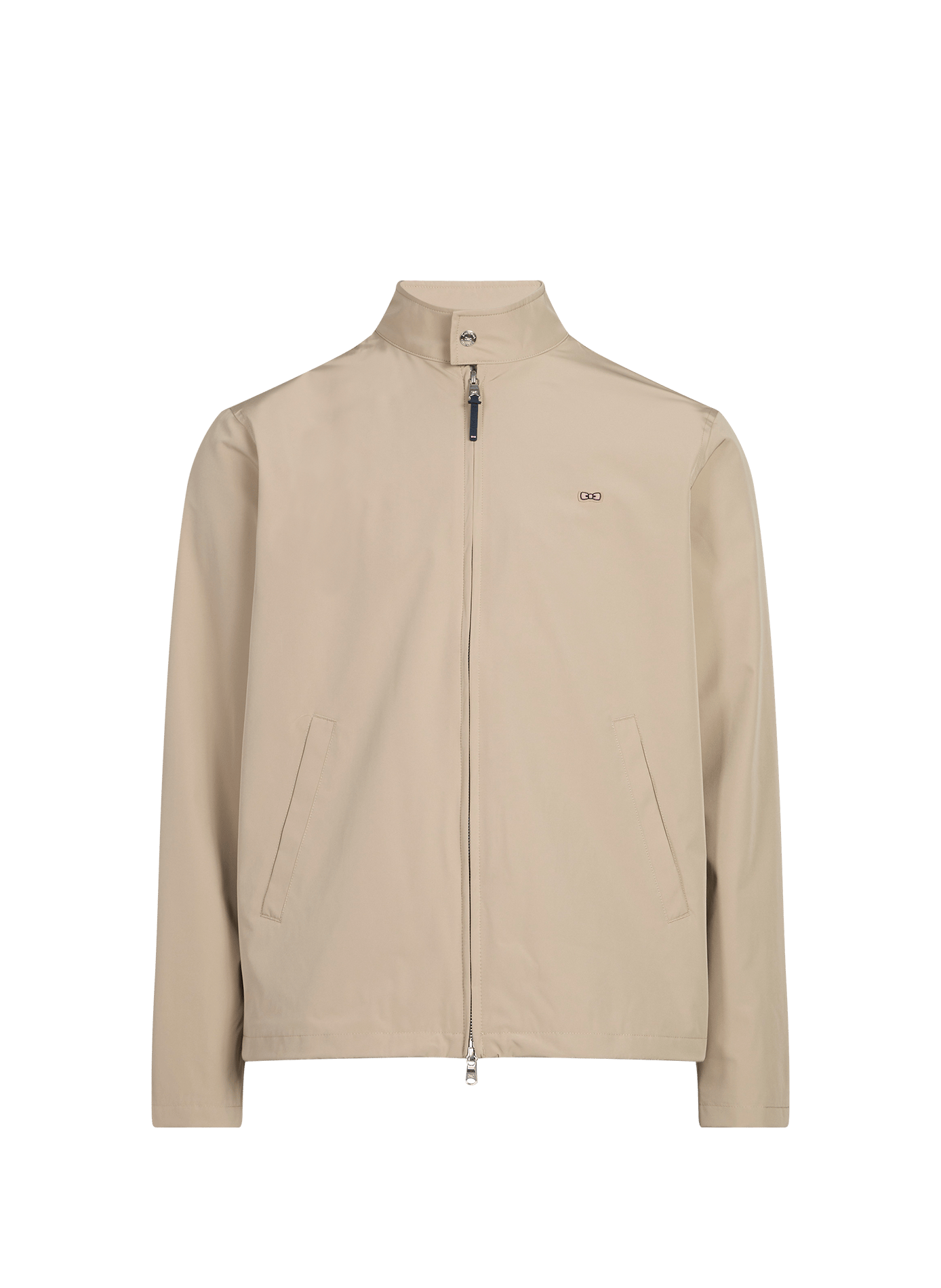 Blouson déperlant à col boutonné EDEN PARK Beige