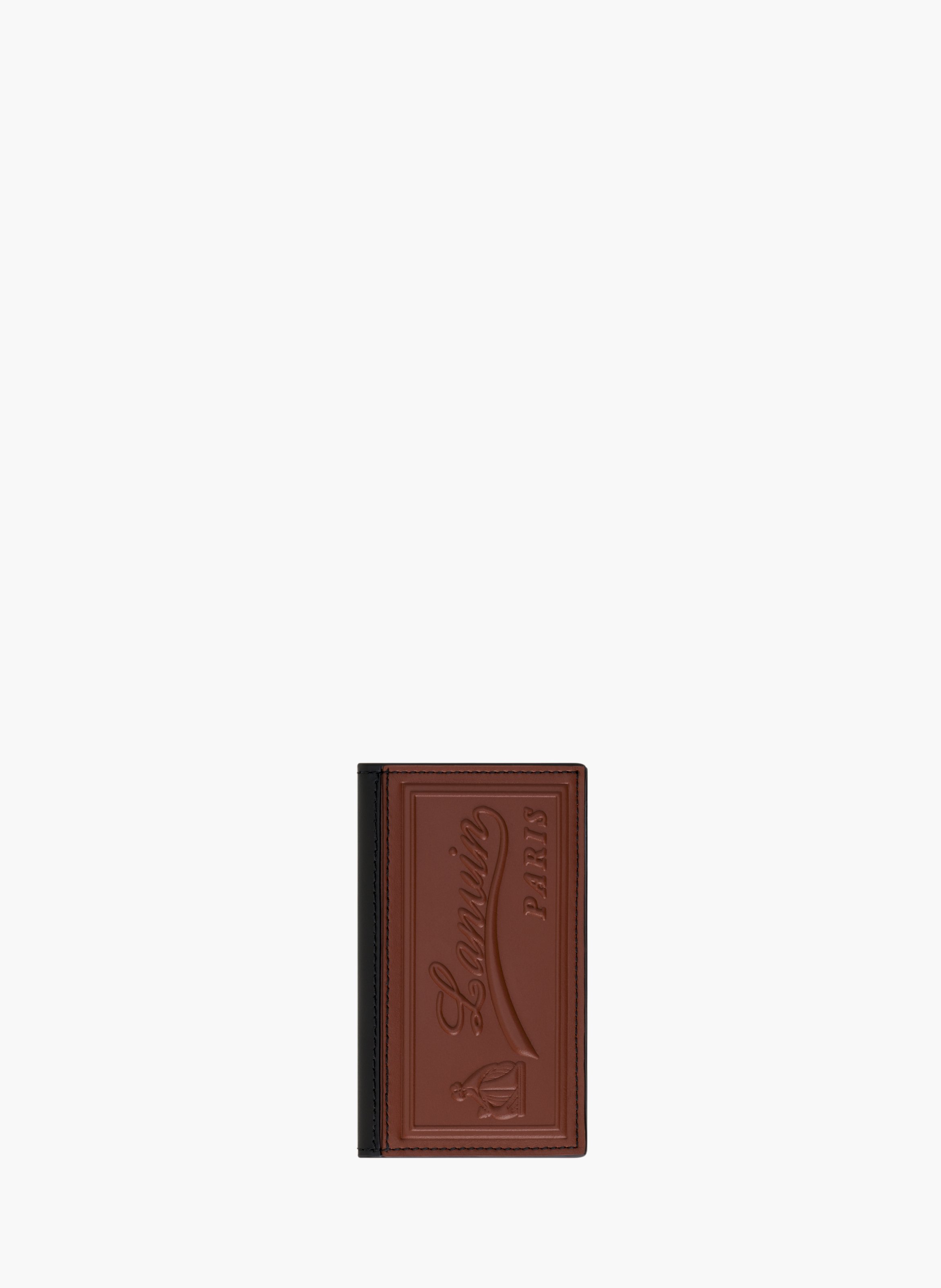 Porte cartes 2 volets catch by lanvin en cuir LANVIN Noir