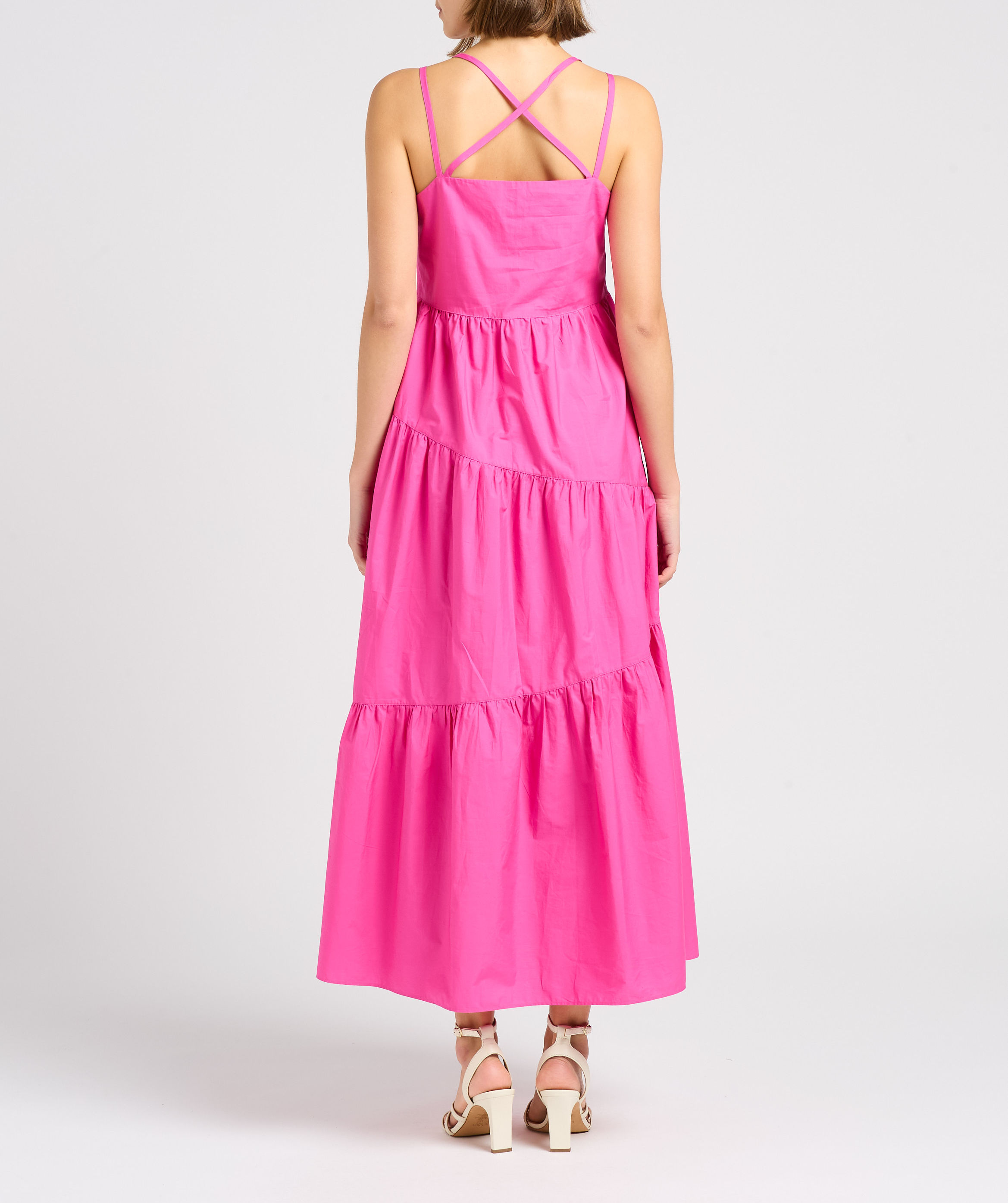 Davina leather high heel sandals BOBBIES White