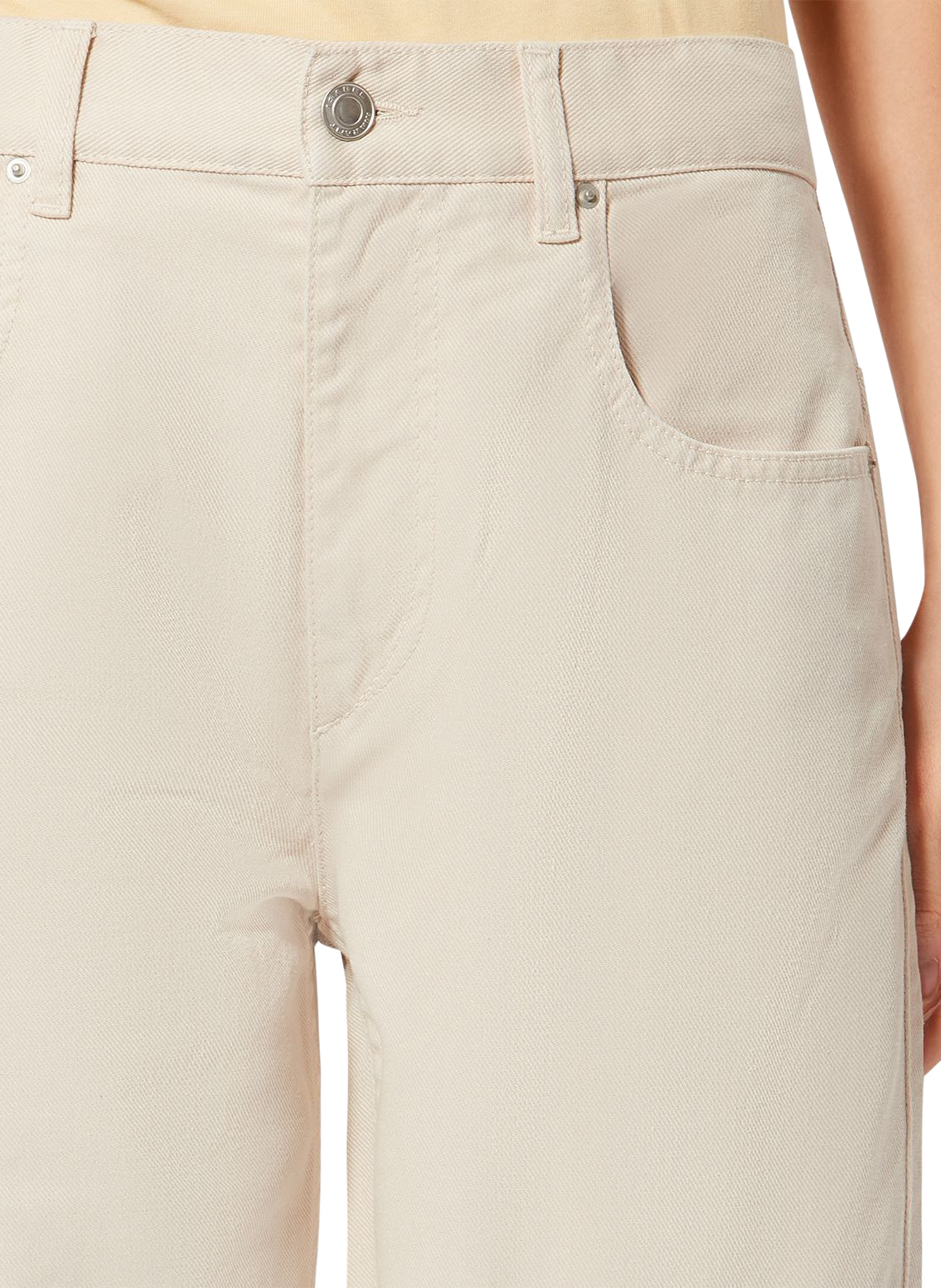 Bootcut denim jeans by Belvira ISABEL MARANT White