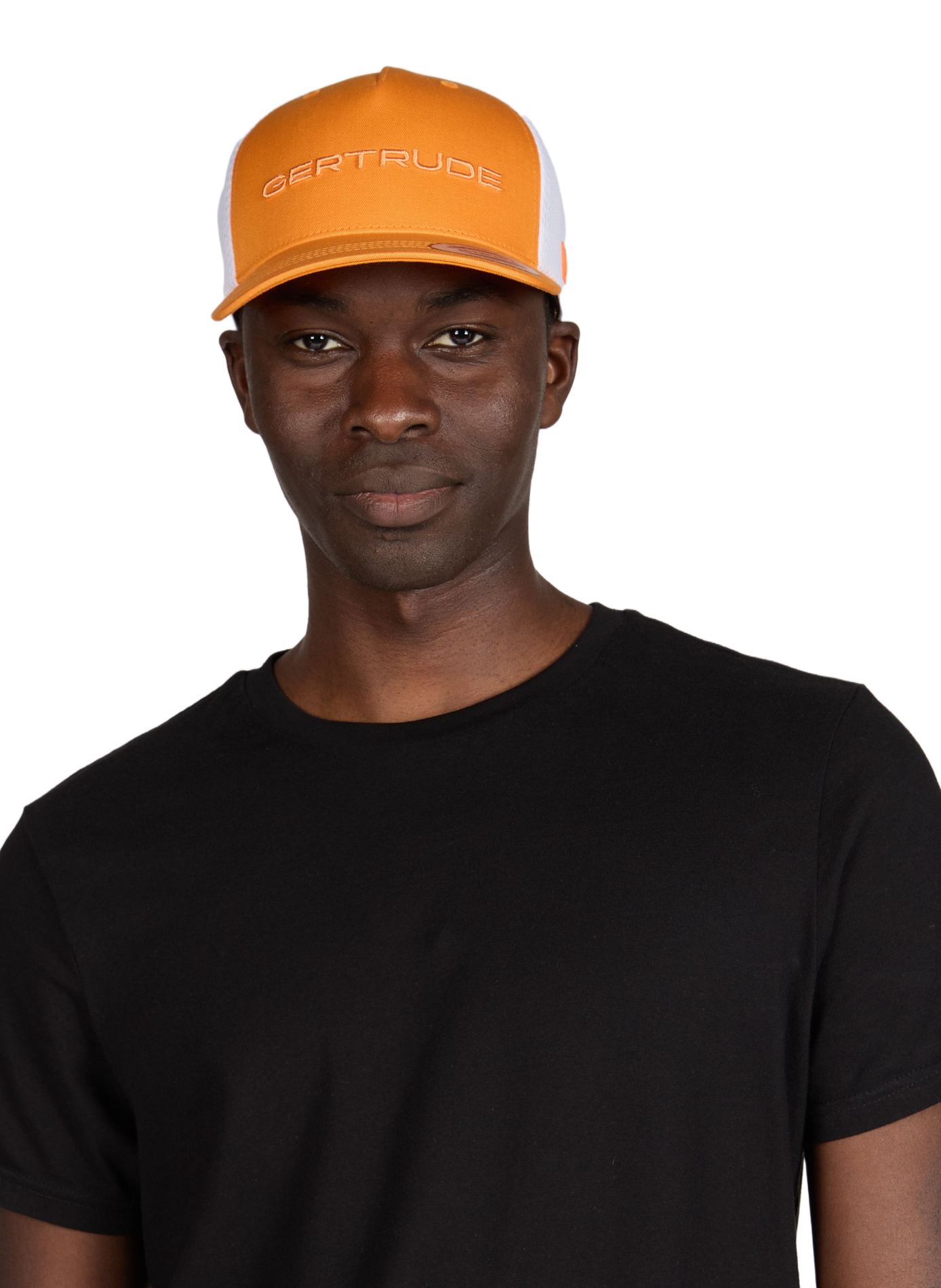 Benja mesh knit cap GERTRUDE ET GASTON Orange