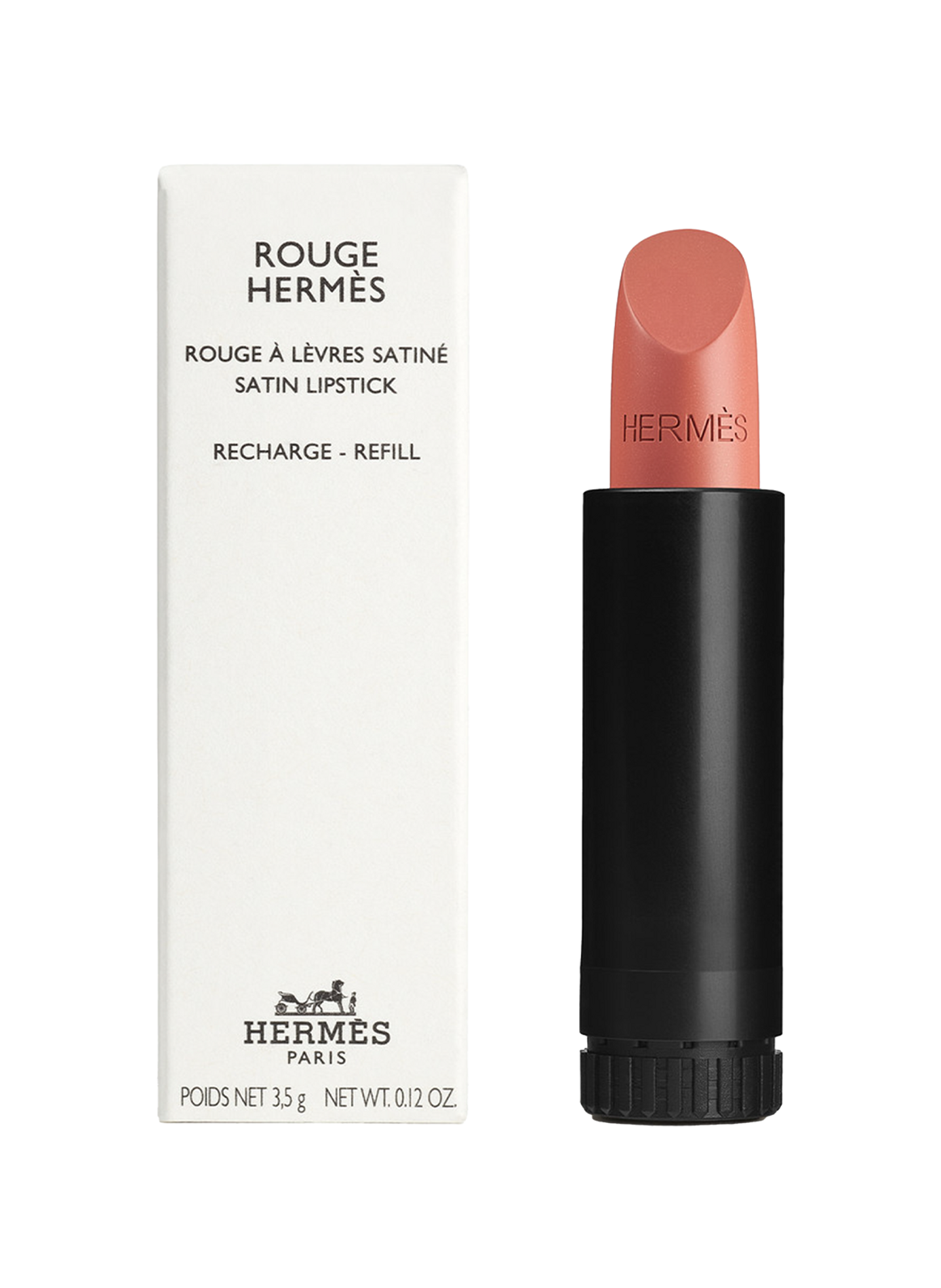 Rouge Hermès Satin Lipstick Refill HERMÈS Beige ebloui