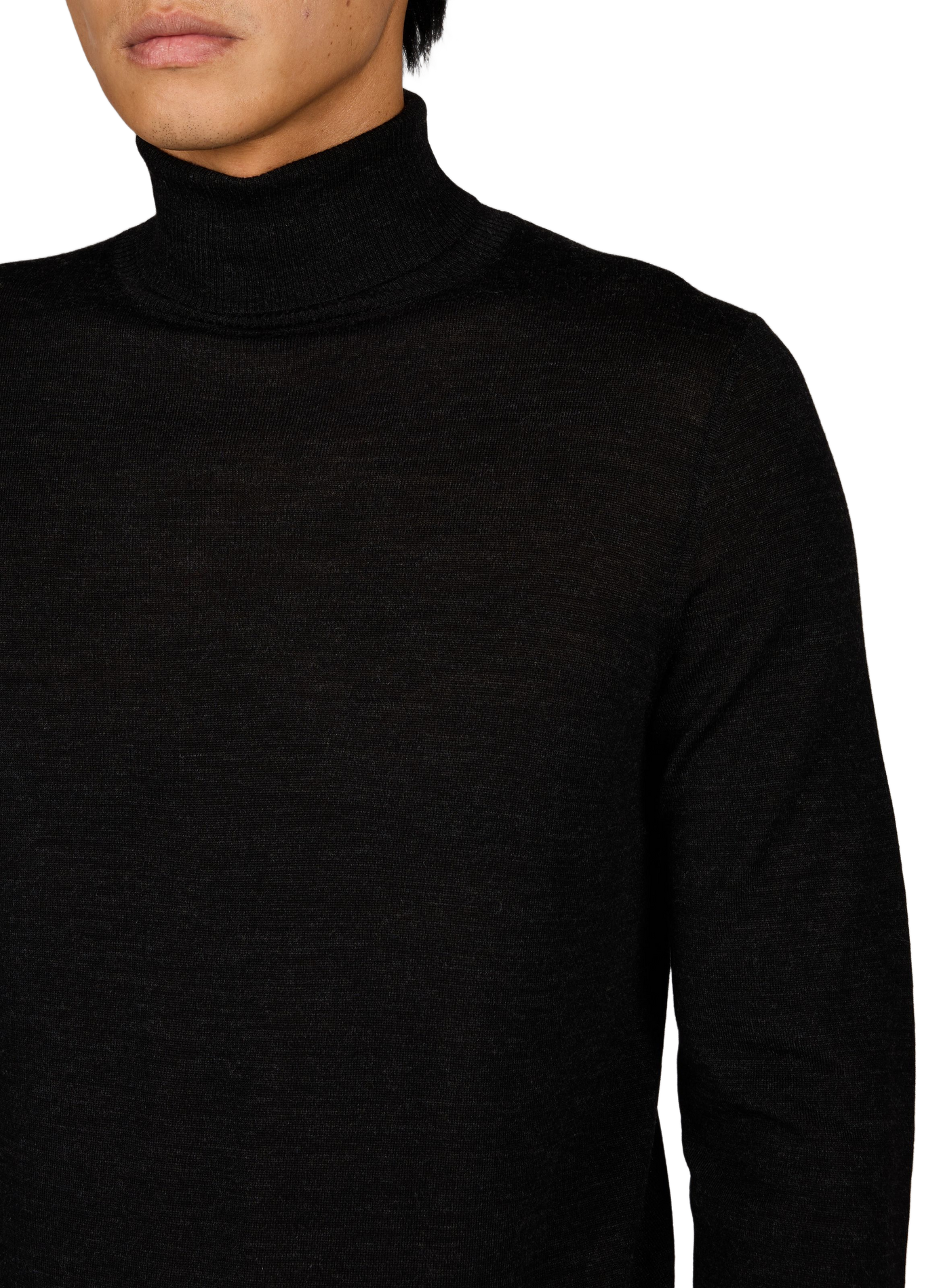 Wool turtleneck jumper CLOSED Black