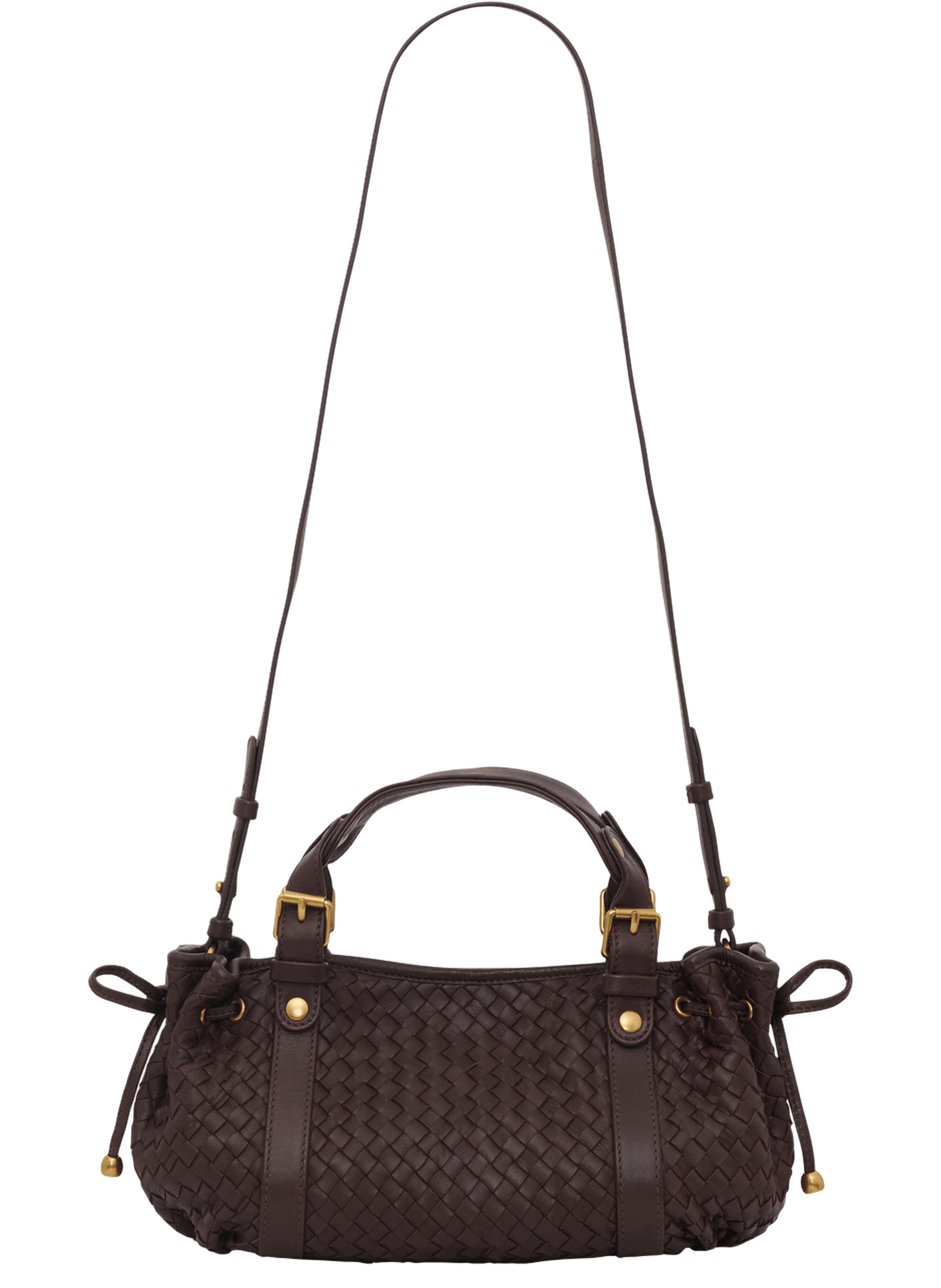 Mini sac à main en cuir – 12h GERARD DAREL Gris