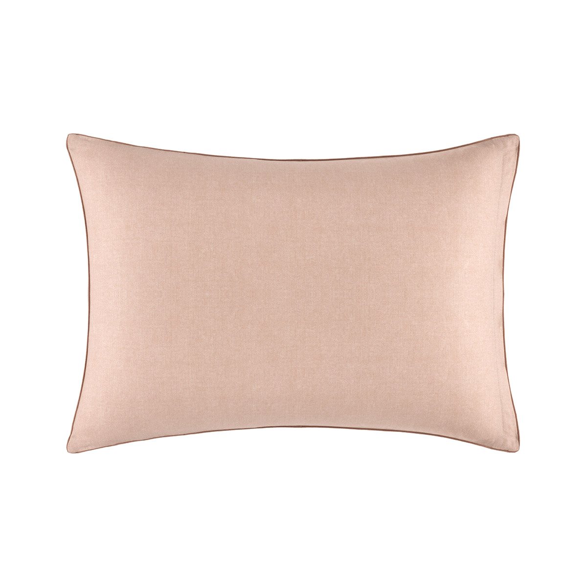 Taie d'oreiller en satin de coton, wild millet BOSS HOME Marron