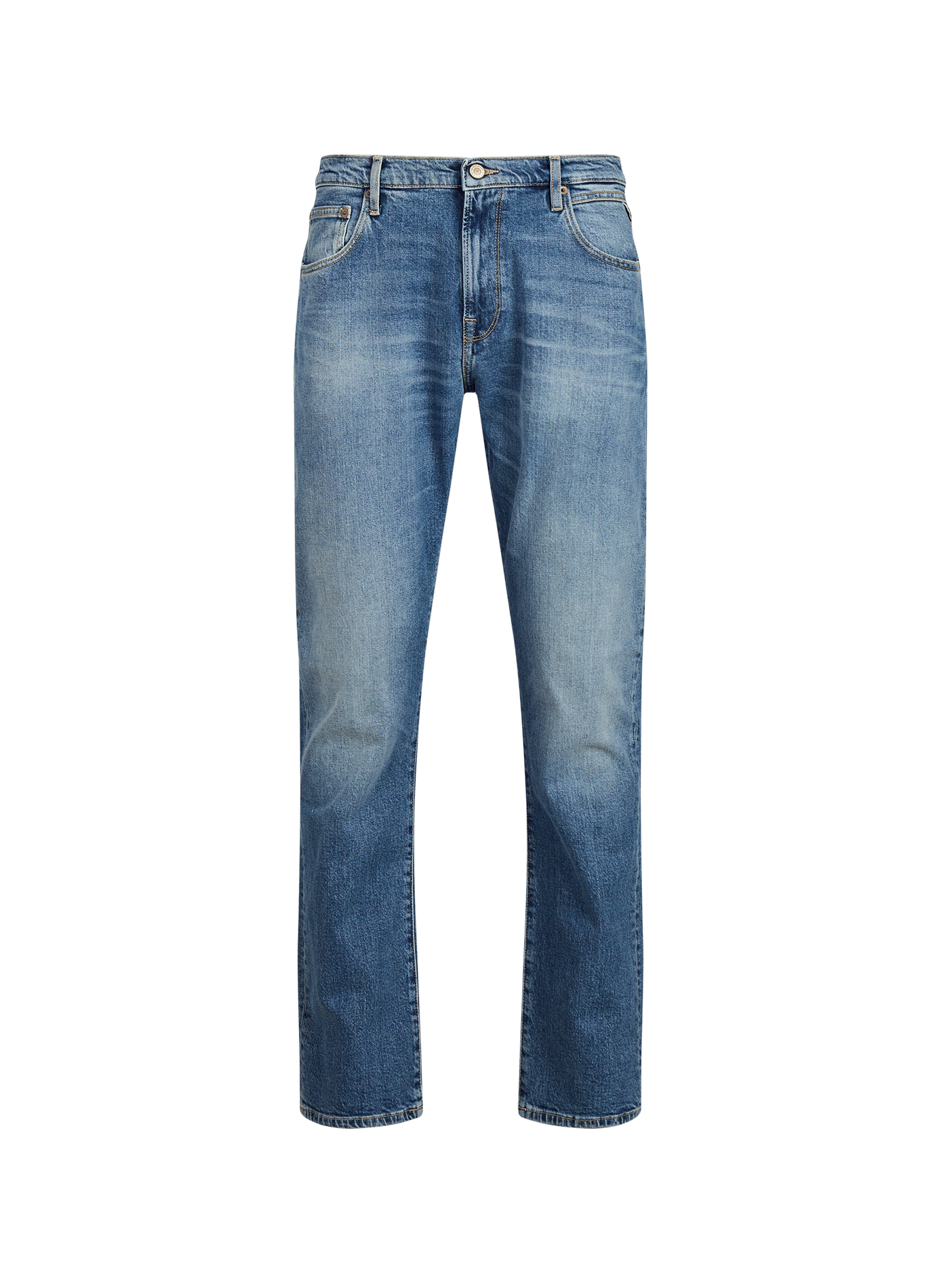 Jean regulat Willbi en coton mélangé REPLAY Bleu