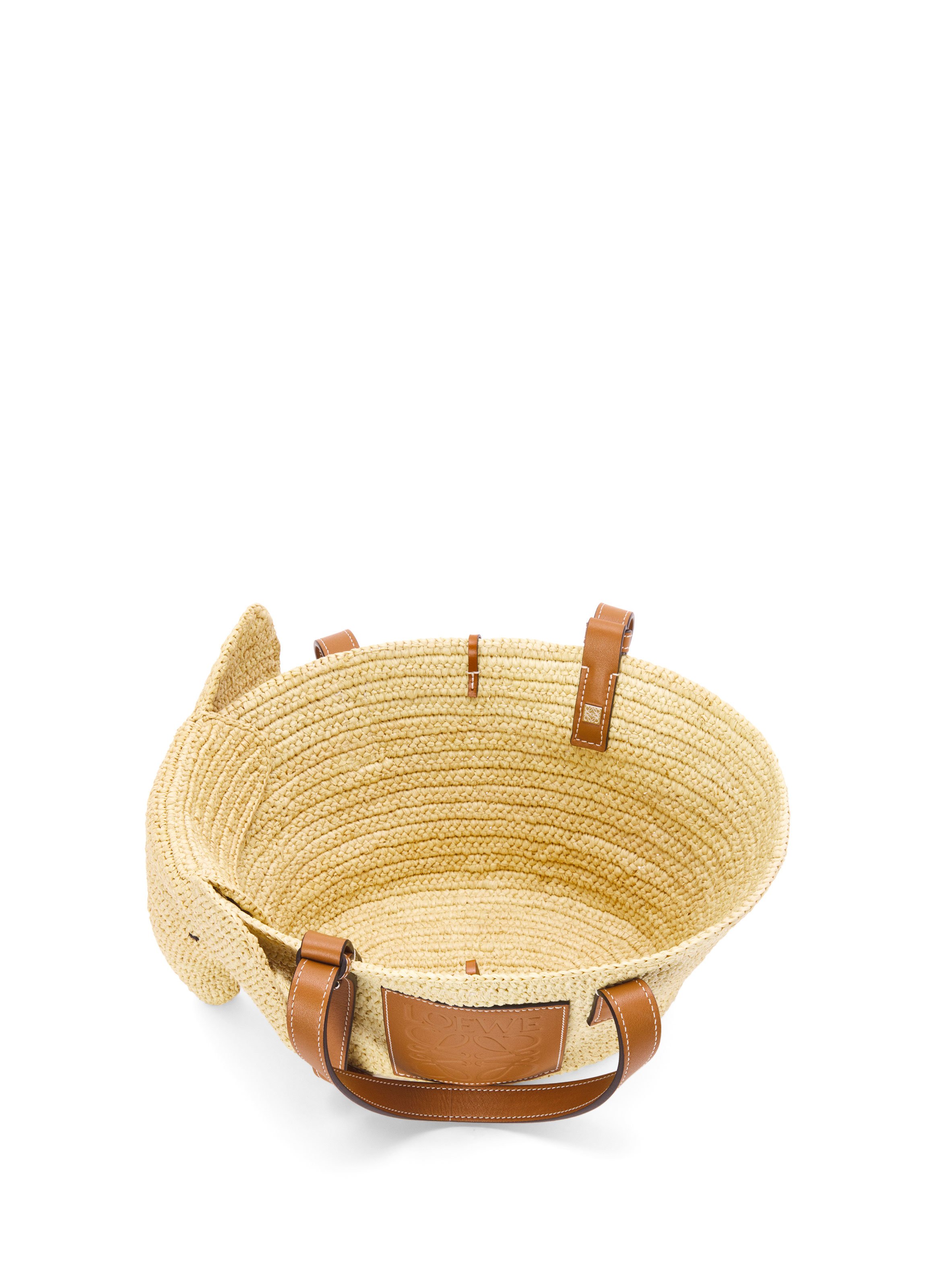 ELEPHANT BASKET SMALL BAG LOEWE Multicolour