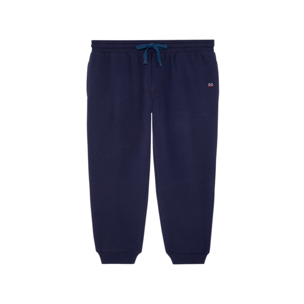 Hom Cotton Joggers In Blue