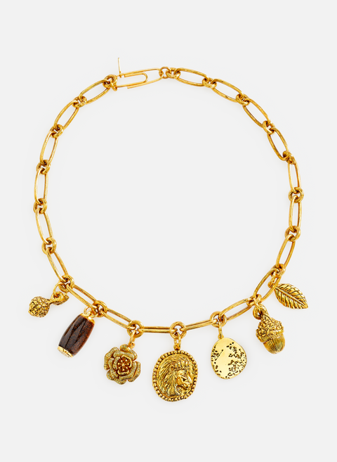Golden lucius necklace AURELIE BIDERMANN 