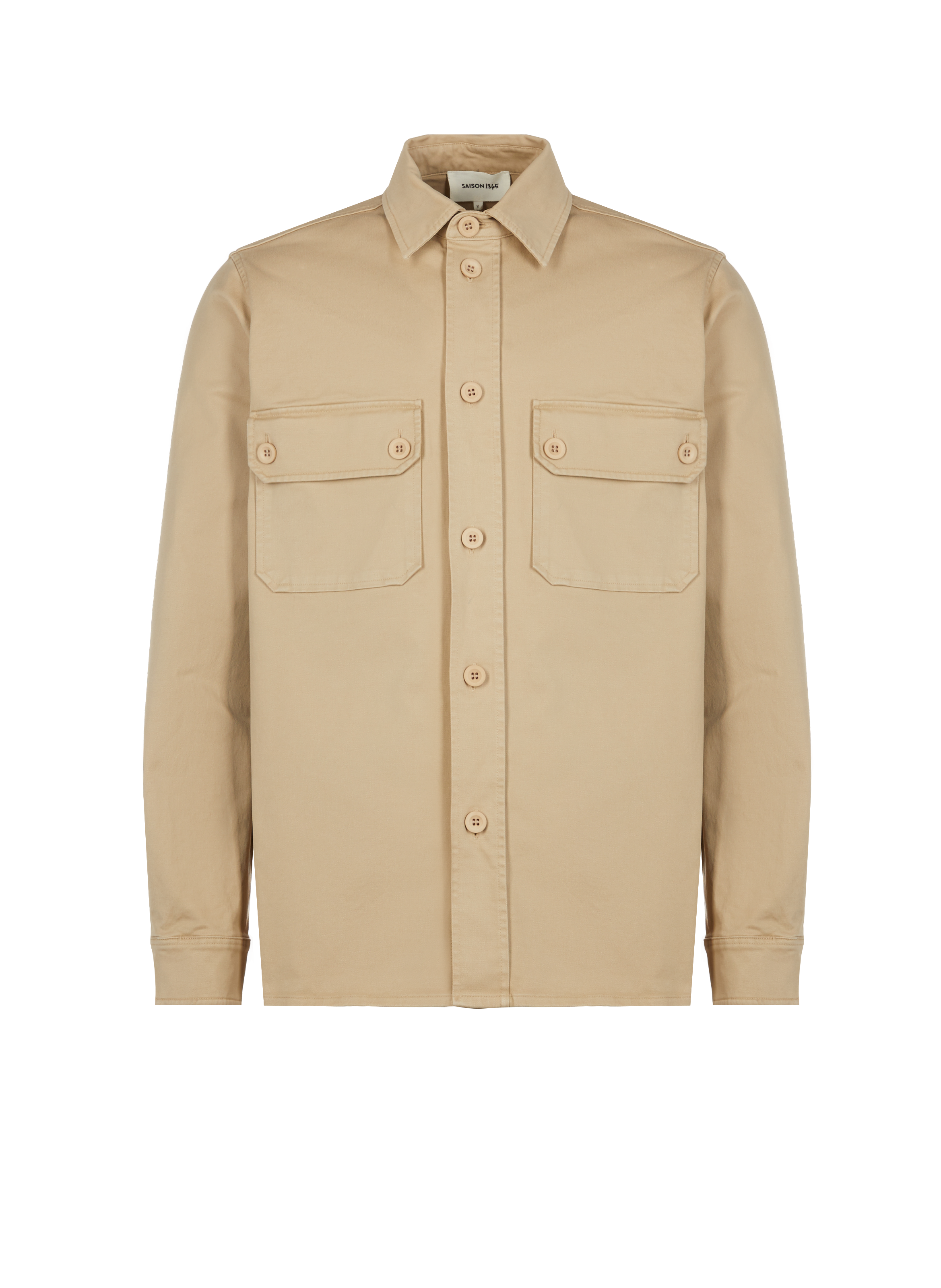 Chemise en coton   Beige